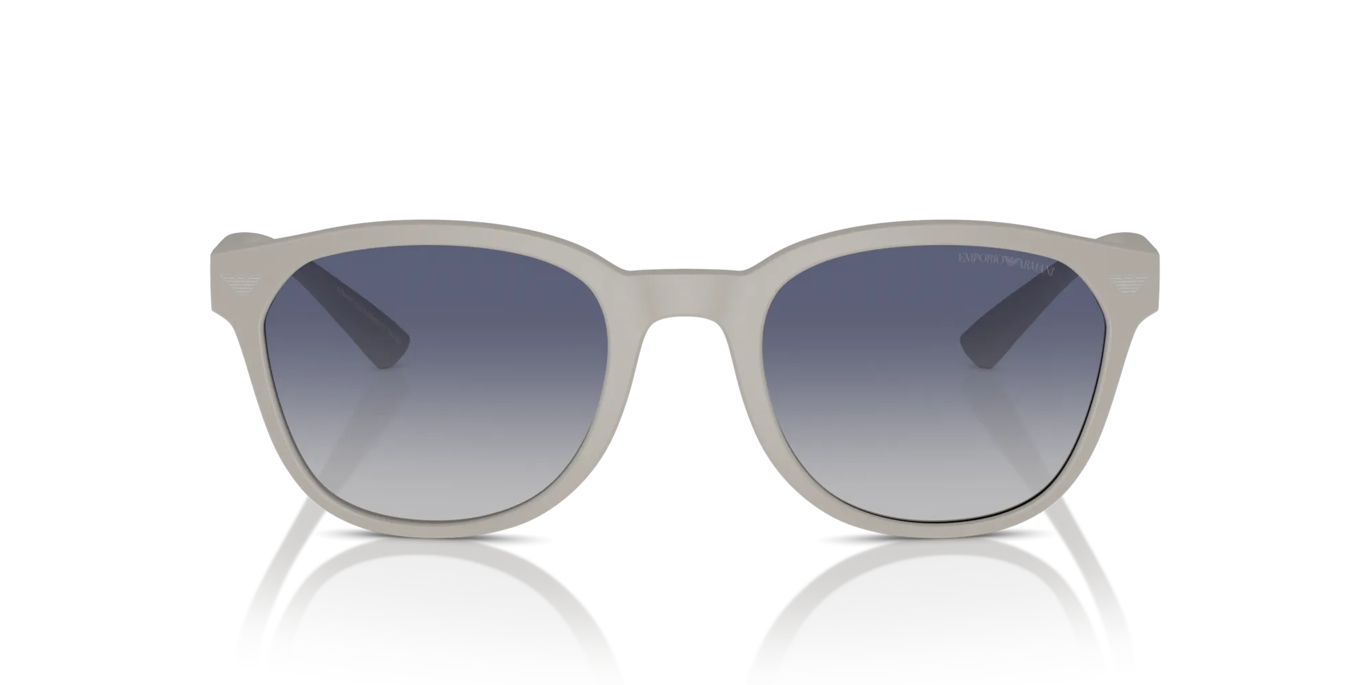Emporio Armani EA4225U 610087 Occhiali da sole Iniettato Grigio Grigio Pantos Normale Sfumato - immagine 3