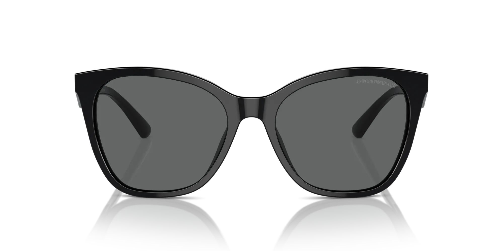 Emporio Armani EA4222U 501787 Occhiali da sole Acetato Nero Grigio Farfalla Normale - immagine 3