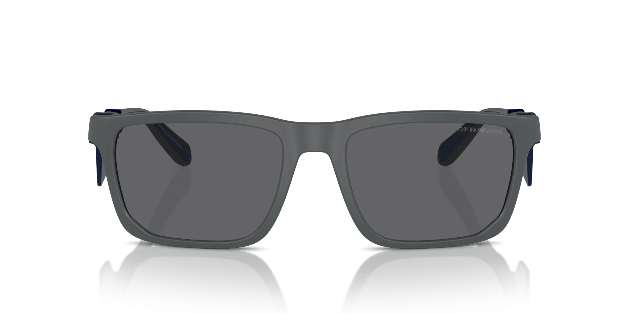 Emporio Armani EA4219 610387 Occhiali da sole Iniettato Grigio Grigio Squadrata Polarizzata - immagine 3