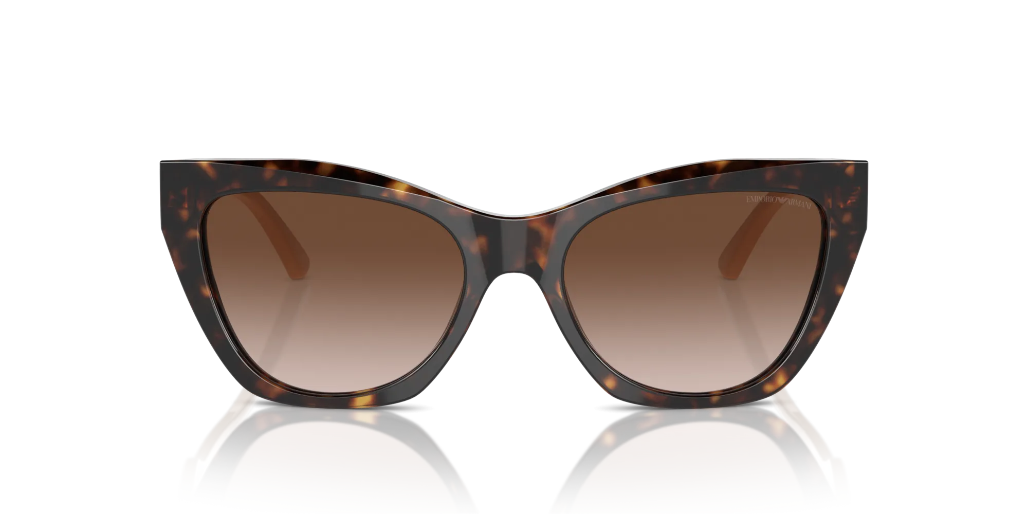 Emporio Armani EA4176 587913 Occhiali da sole Acetato Tartaruga Marrone Cat Eye Normale Sfumato - immagine 3