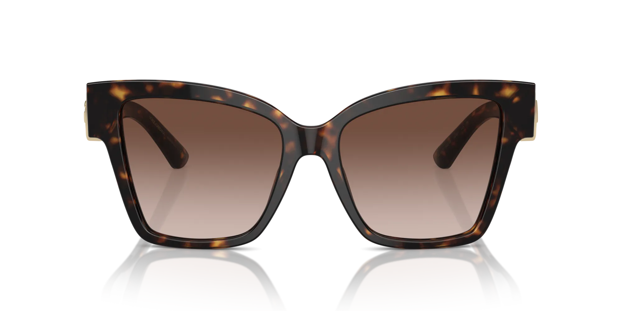 Dolce & Gabbana DG4470 502/13 Occhiali da sole Acetato Tartaruga Marrone Squadrata Normale Sfumato - immagine 3