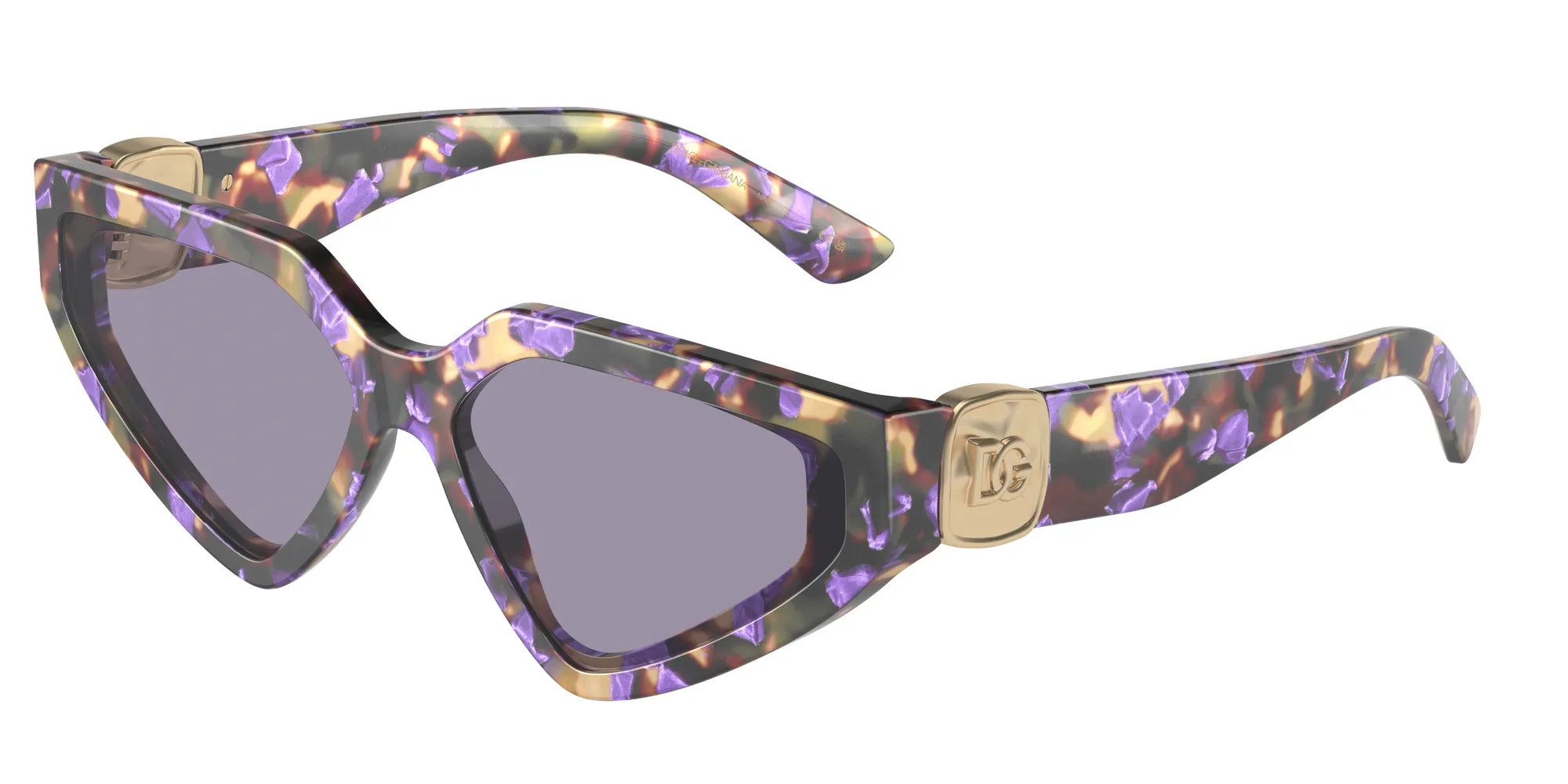 Dolce & Gabbana DG4469 3439/1 Occhiali da sole Acetato Blu Grigio Farfalla Normale - immagine 1