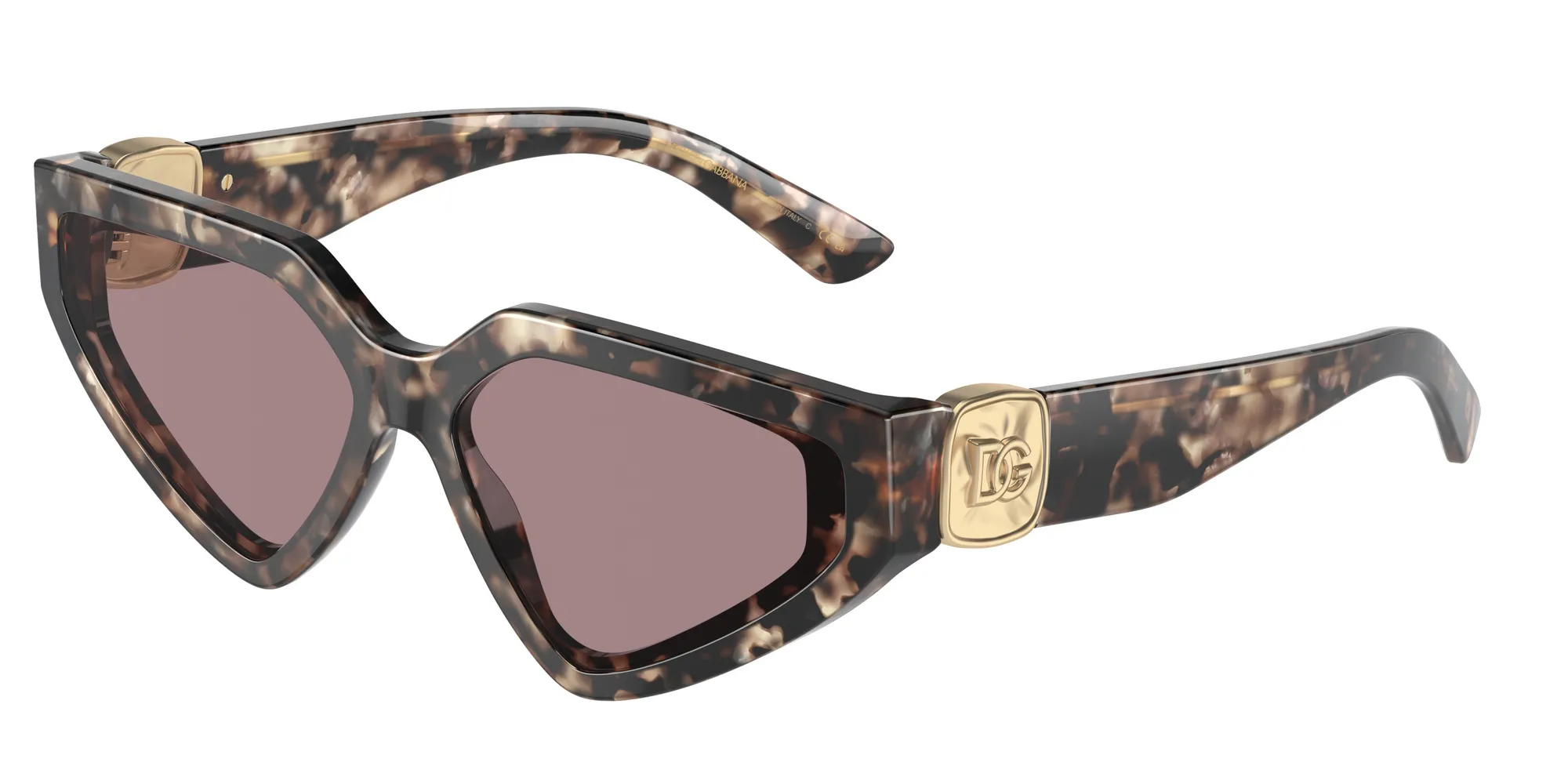Dolce & Gabbana DG4469 34387N Occhiali da sole Acetato Marrone Marrone Farfalla Normale - immagine 1