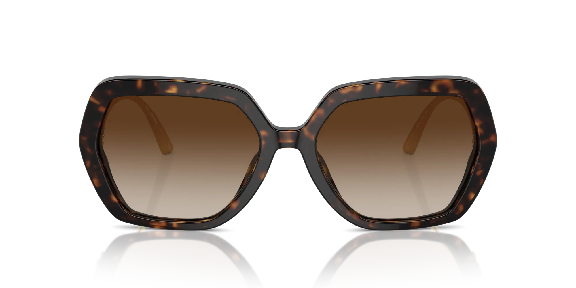 Dolce & Gabbana DG4468B 502/13 Occhiali da sole Acetato Tartaruga Marrone Geometrica Normale Sfumato - immagine 3
