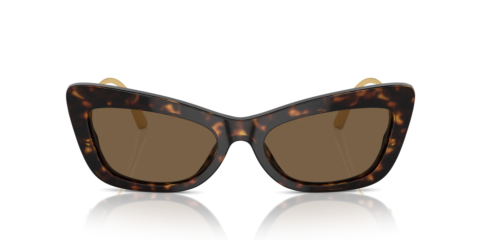 Dolce & Gabbana DG4467B 502/73 Occhiali da sole Acetato Tartaruga Marrone Cat Eye Normale - immagine 3