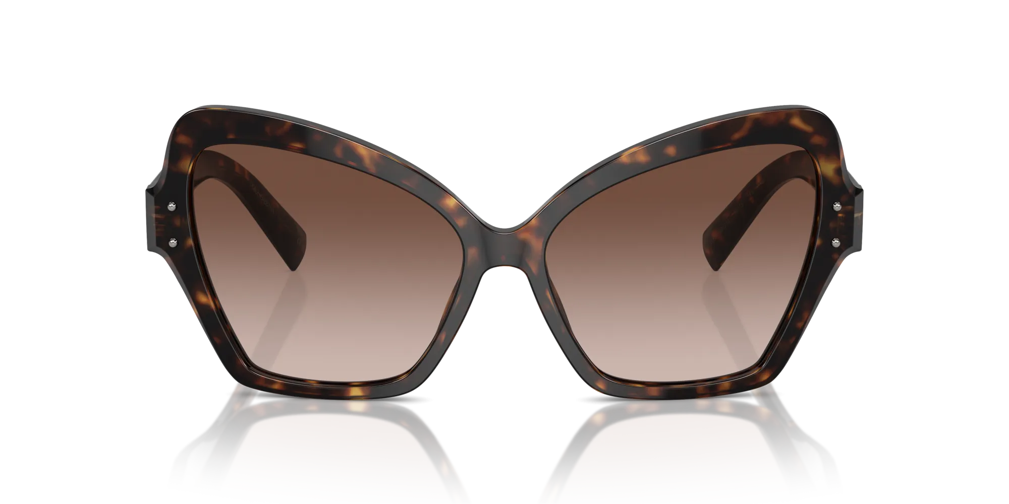 Dolce & Gabbana DG4463 502/13 Occhiali da sole Acetato Tartaruga Marrone Farfalla Normale Sfumato - immagine 3