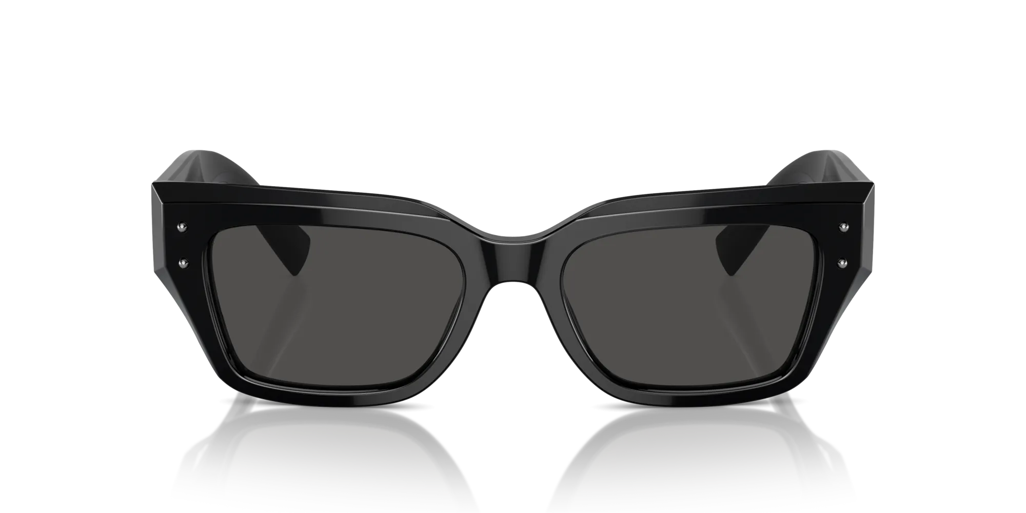 Dolce & Gabbana DG4462 501/87 Occhiali da sole Acetato Nero Grigio Cat Eye Normale - immagine 3
