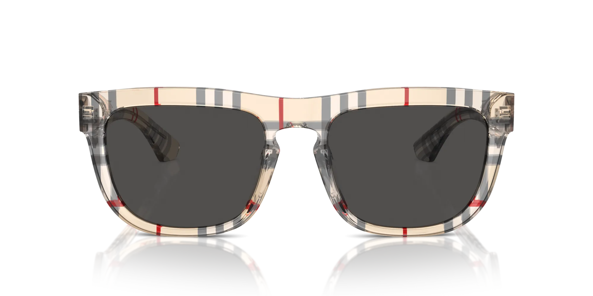 Burberry BE4431U 412287 Occhiali da sole Acetato Marrone Grigio Squadrata Normale - immagine 3