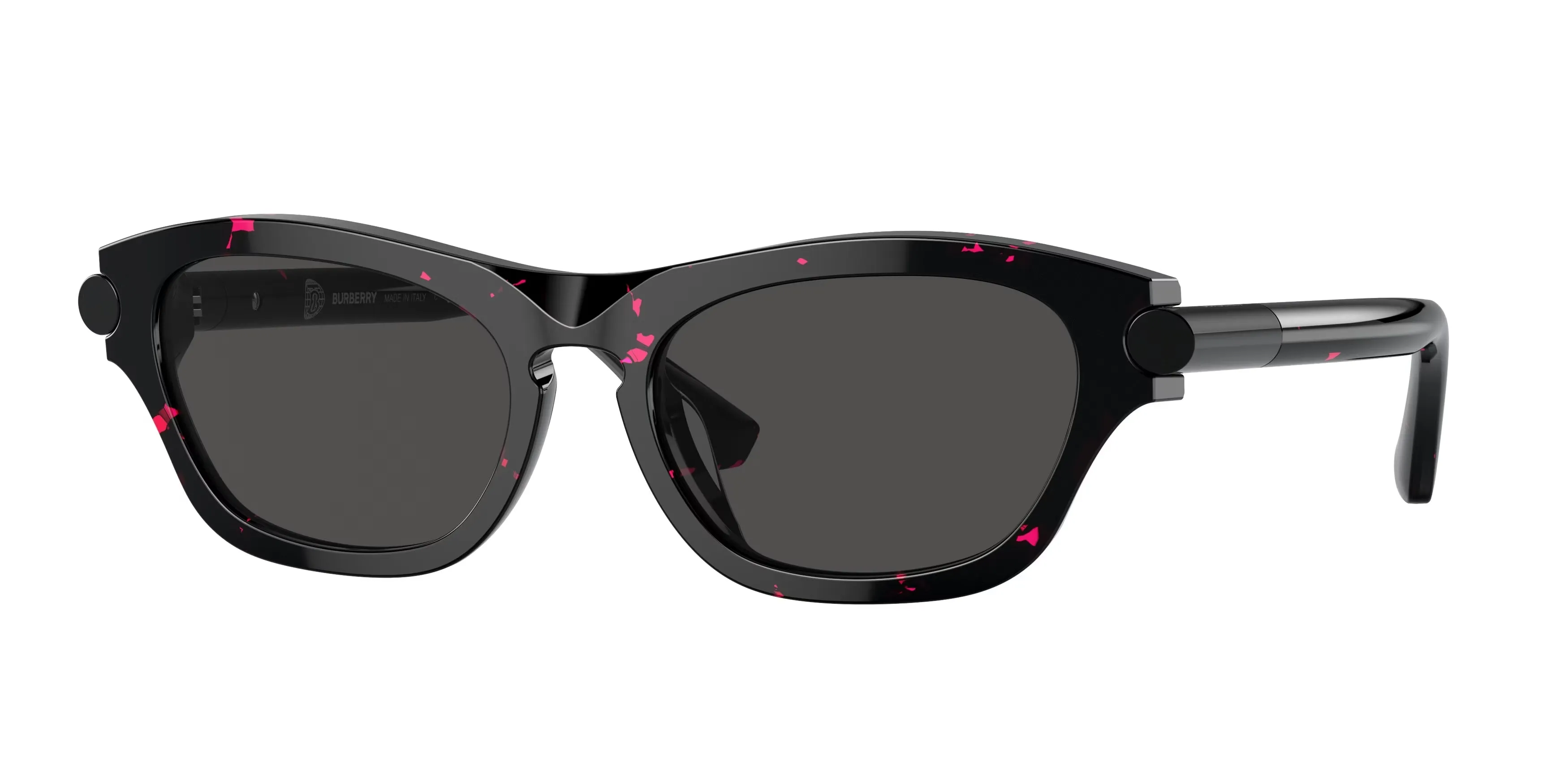 Burberry BE4430U 412687 Occhiali da sole Acetato Rosa Grigio Geometrica Normale - immagine 1