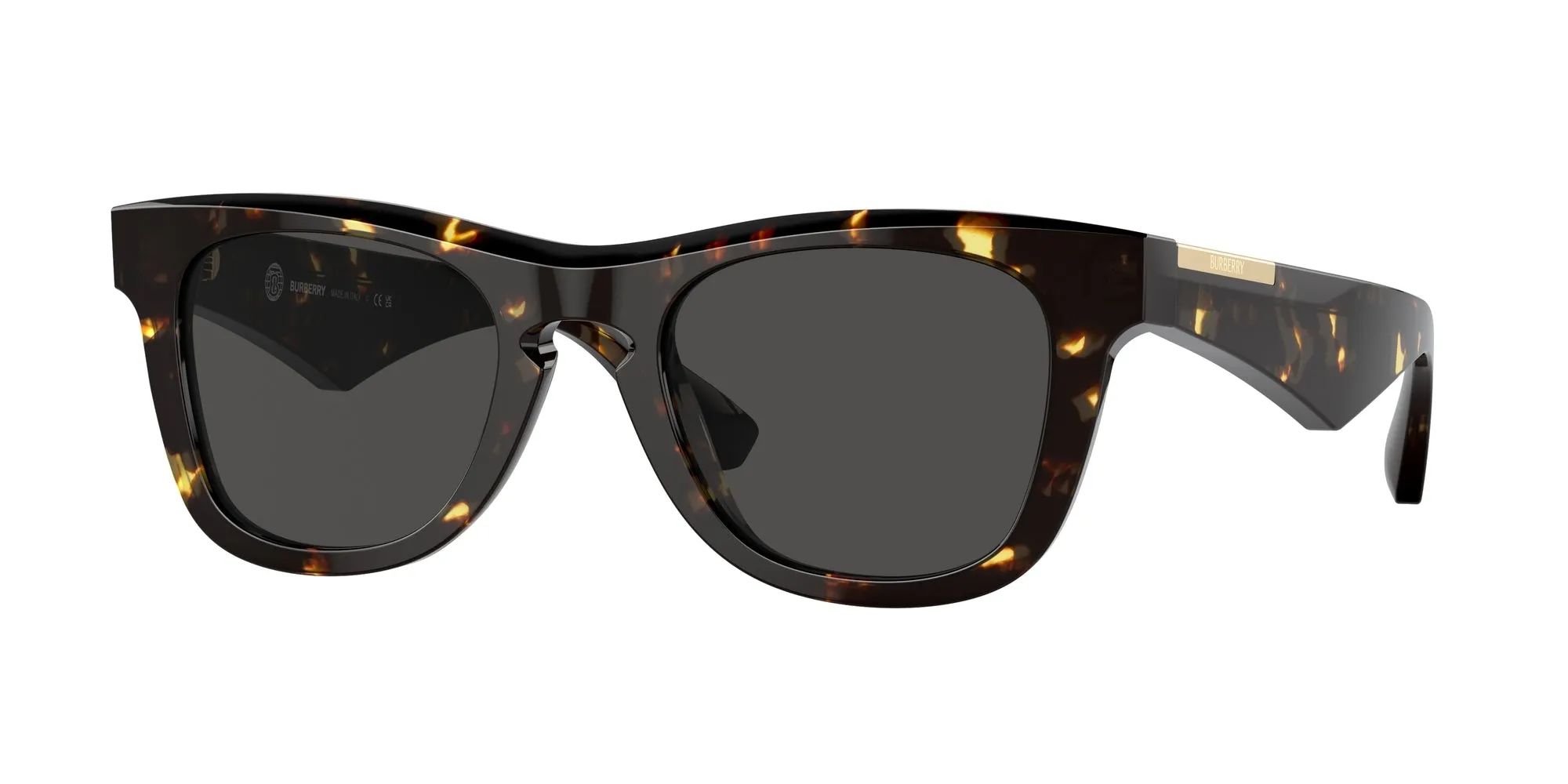 Burberry BE4426 410687 Occhiali da sole Acetato Marrone Grigio Squadrata Normale - immagine 1