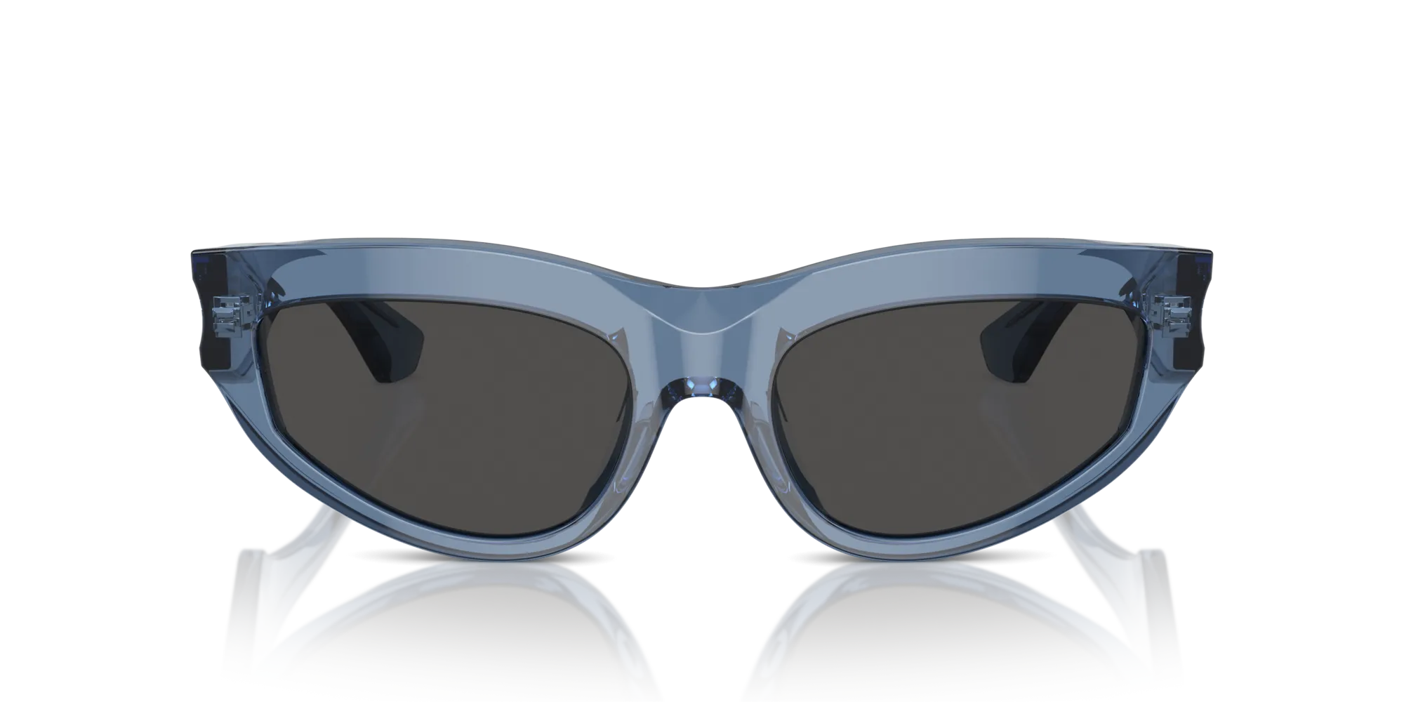Burberry BE4425U 411787 Occhiali da sole Acetato Blu Grigio Cat Eye Normale - immagine 3