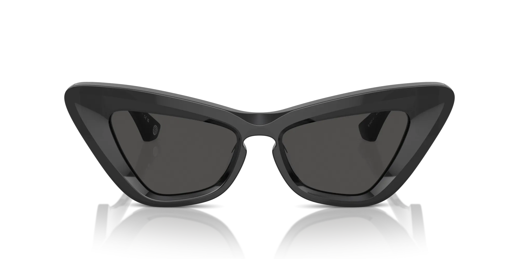 Burberry BE4421U 411287 Occhiali da sole Acetato Grigio Grigio Cat Eye Normale - immagine 3