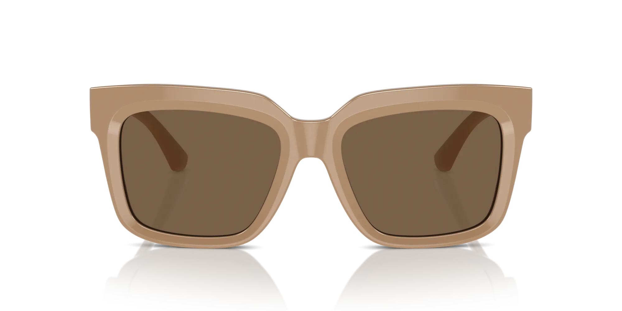 Burberry BE4419 399073 Occhiali da sole Acetato Beige Marrone Squadrata Normale - immagine 3