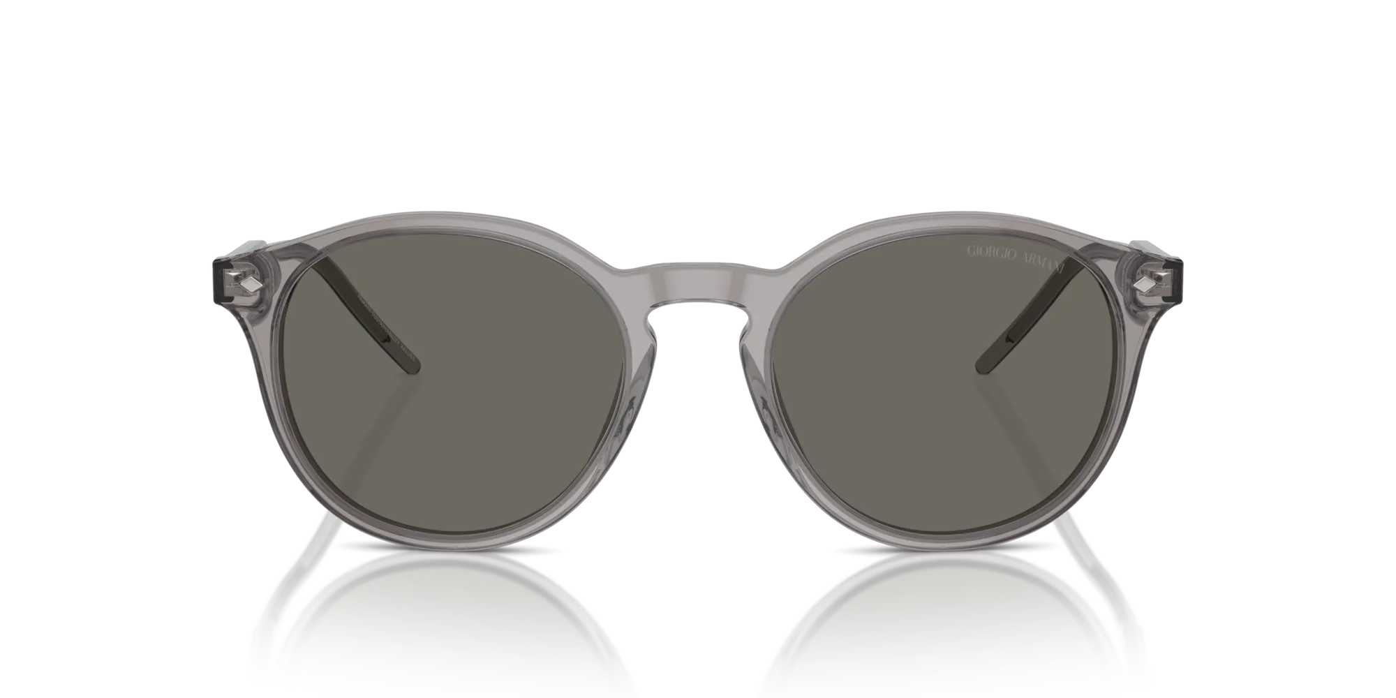 Giorgio Armani AR8211 6070R5 Occhiali da sole Acetato Grigio Grigio Pantos Normale - immagine 3