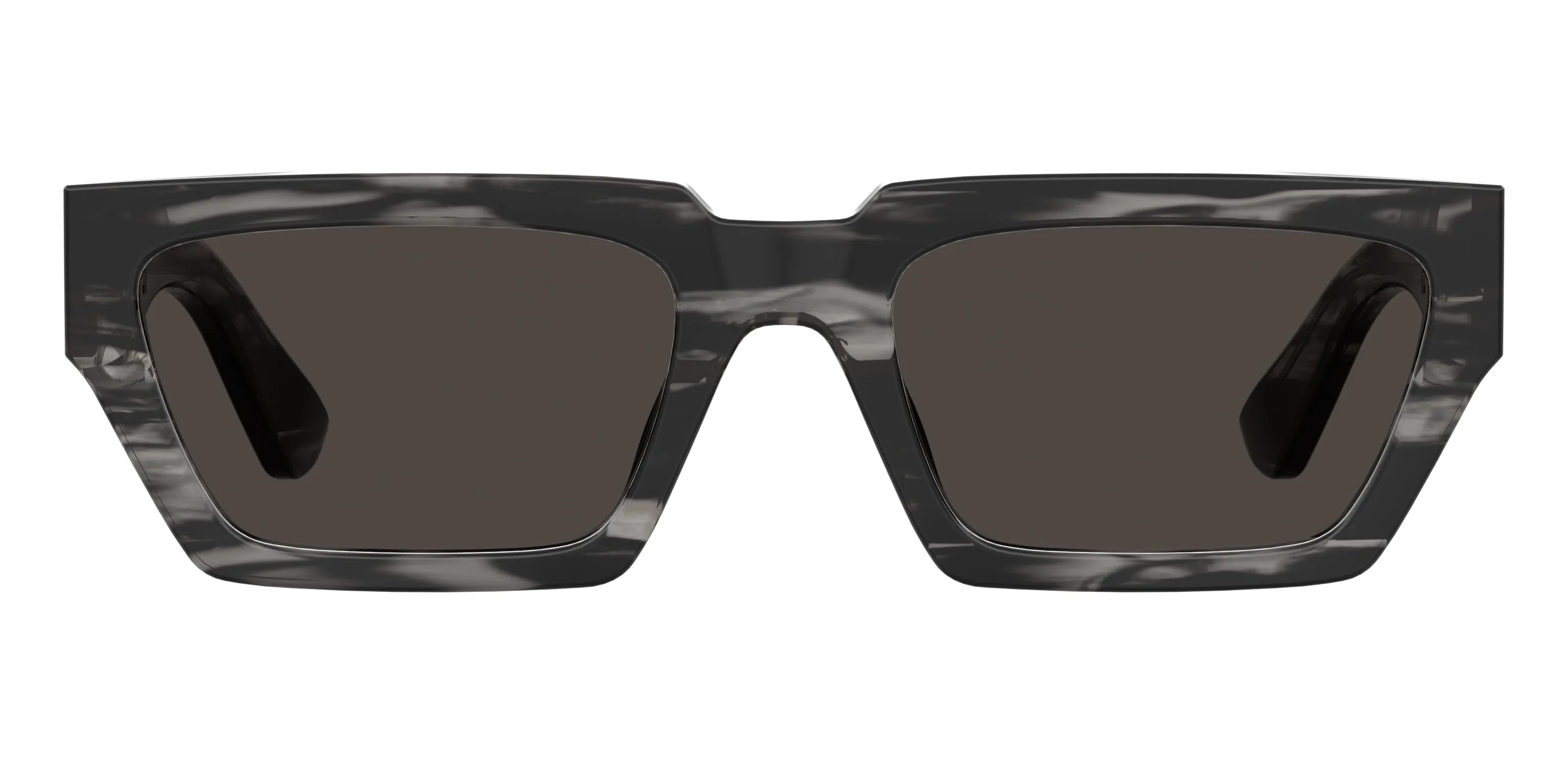 Moschino MOS166/S 2W8/IR Occhiali da sole Acetato Corno grigio Grigio Squadrata - immagine 2