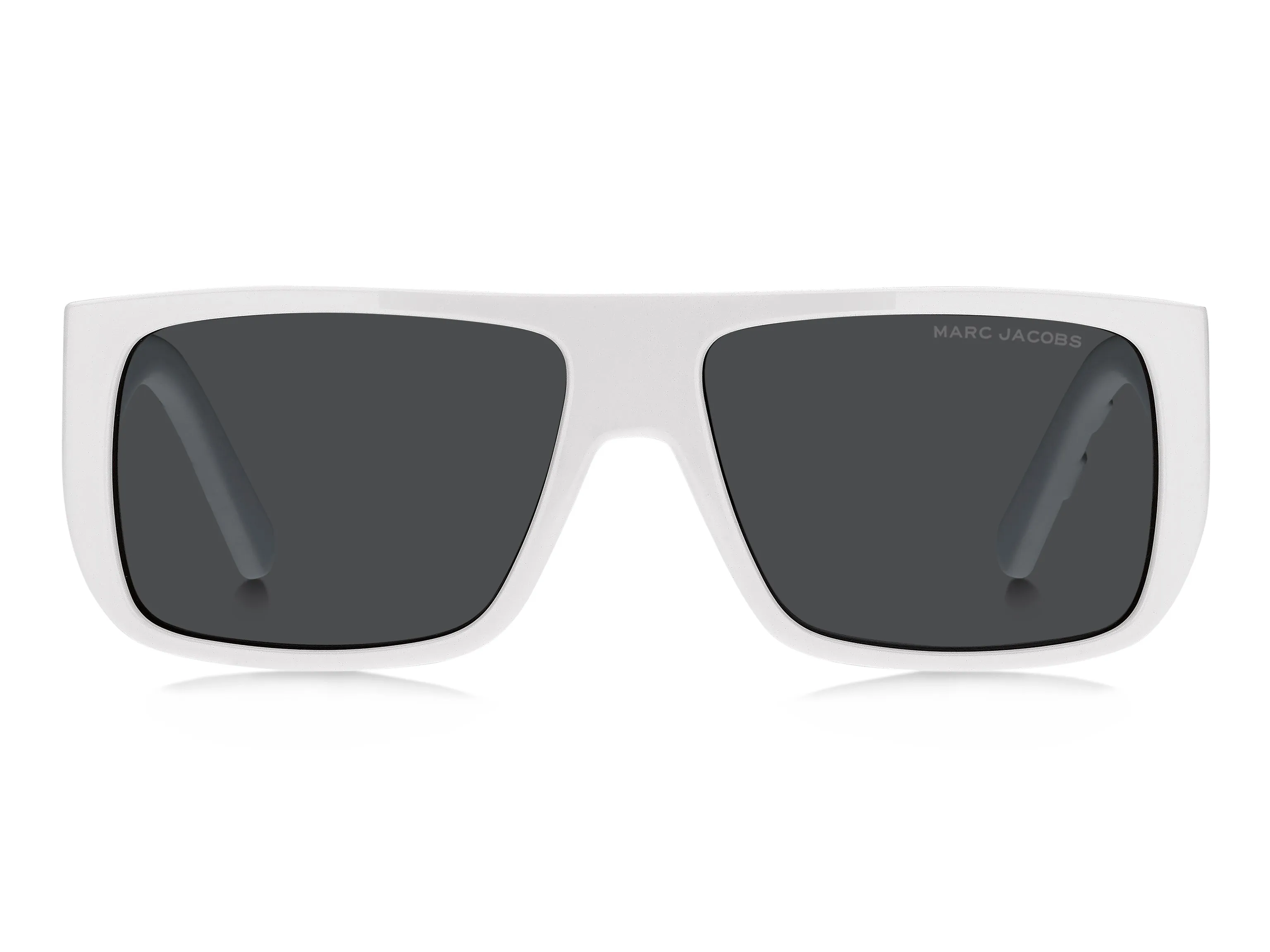 Marc Jacobs MARC LOGO 096/S CCP/IR Occhiali da sole Iniettato Bianco Grigio Squadrata - immagine 2
