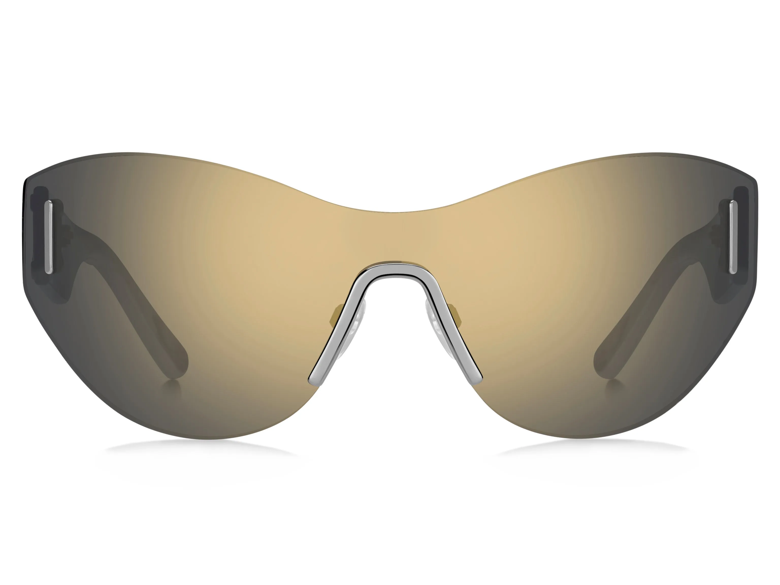 Marc Jacobs MARC 737/S RHL/JO Occhiali da sole Metallo Oro Multicolore Maschera Specchiato - immagine 2