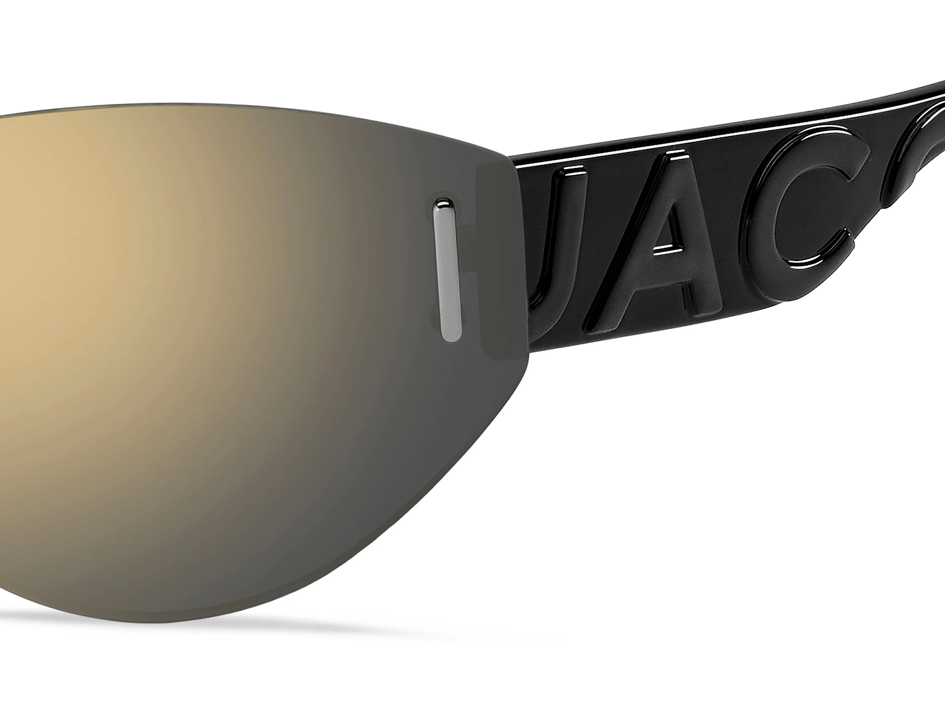 Marc Jacobs MARC 737/S RHL/JO Occhiali da sole Metallo Oro Multicolore Maschera Specchiato - immagine 3