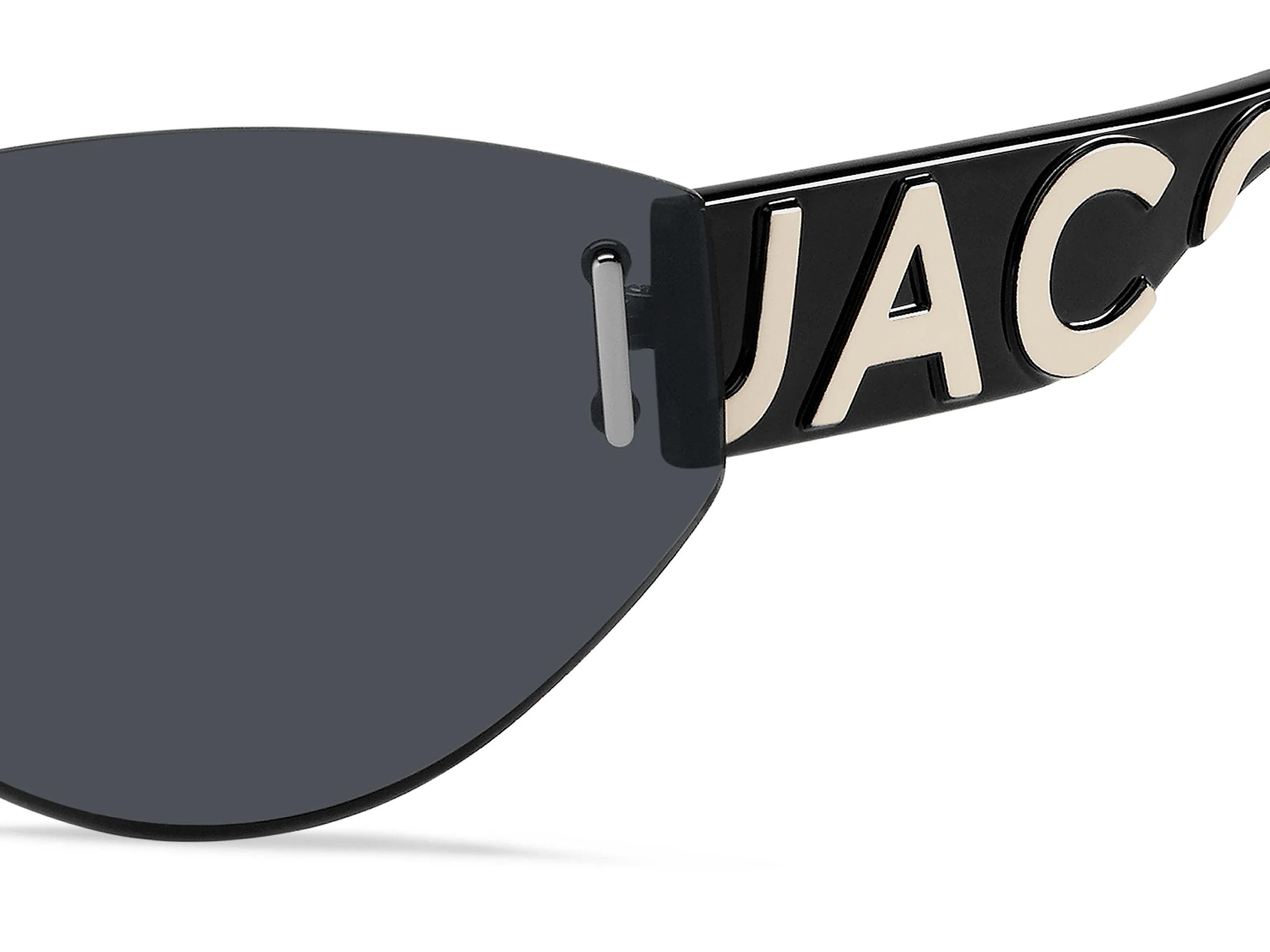 Marc Jacobs MARC 737/S 807/IR Occhiali da sole Metallo Nero Grigio Maschera - immagine 3