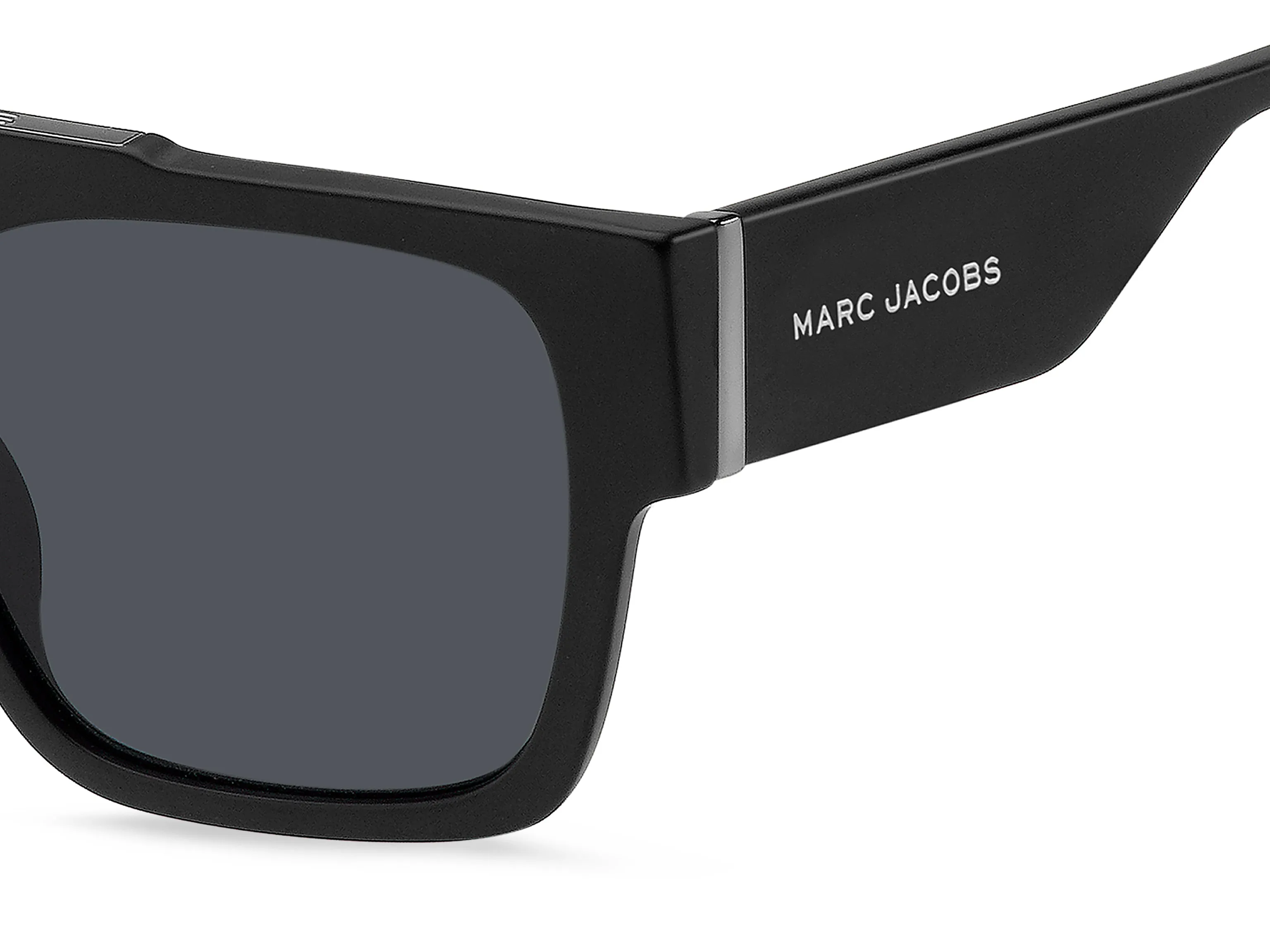 Marc Jacobs MARC 757/S 003/IR Occhiali da sole Acetato Nero Grigio Squadrata - immagine 4