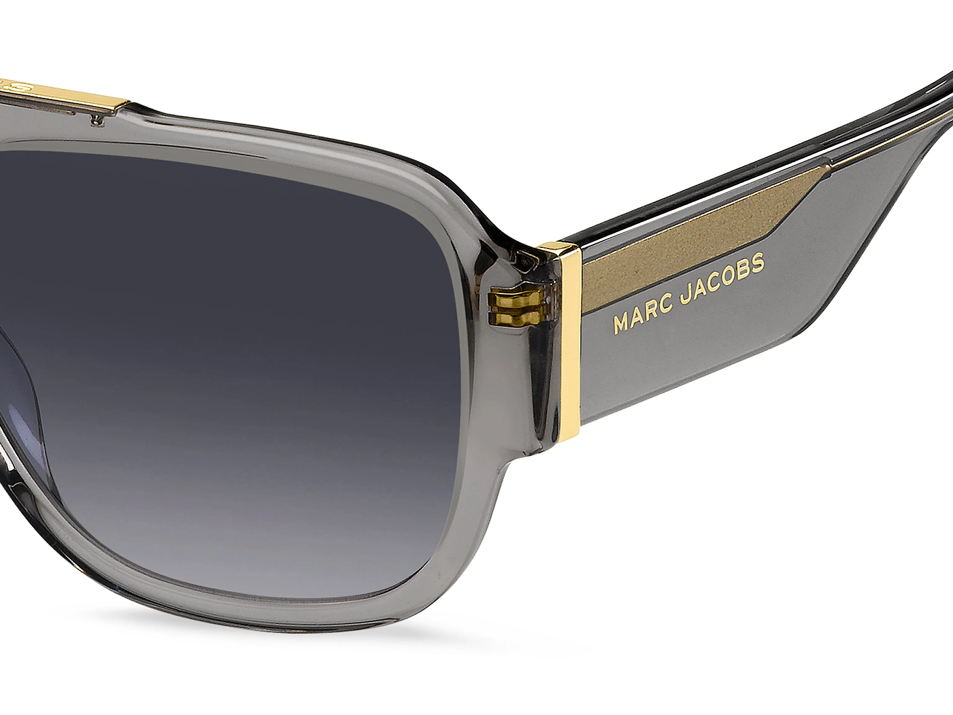 Marc Jacobs MARC 756/S KB7/9O Occhiali da sole Acetato Grigio Grigio Squadrata Sfumato - immagine 4