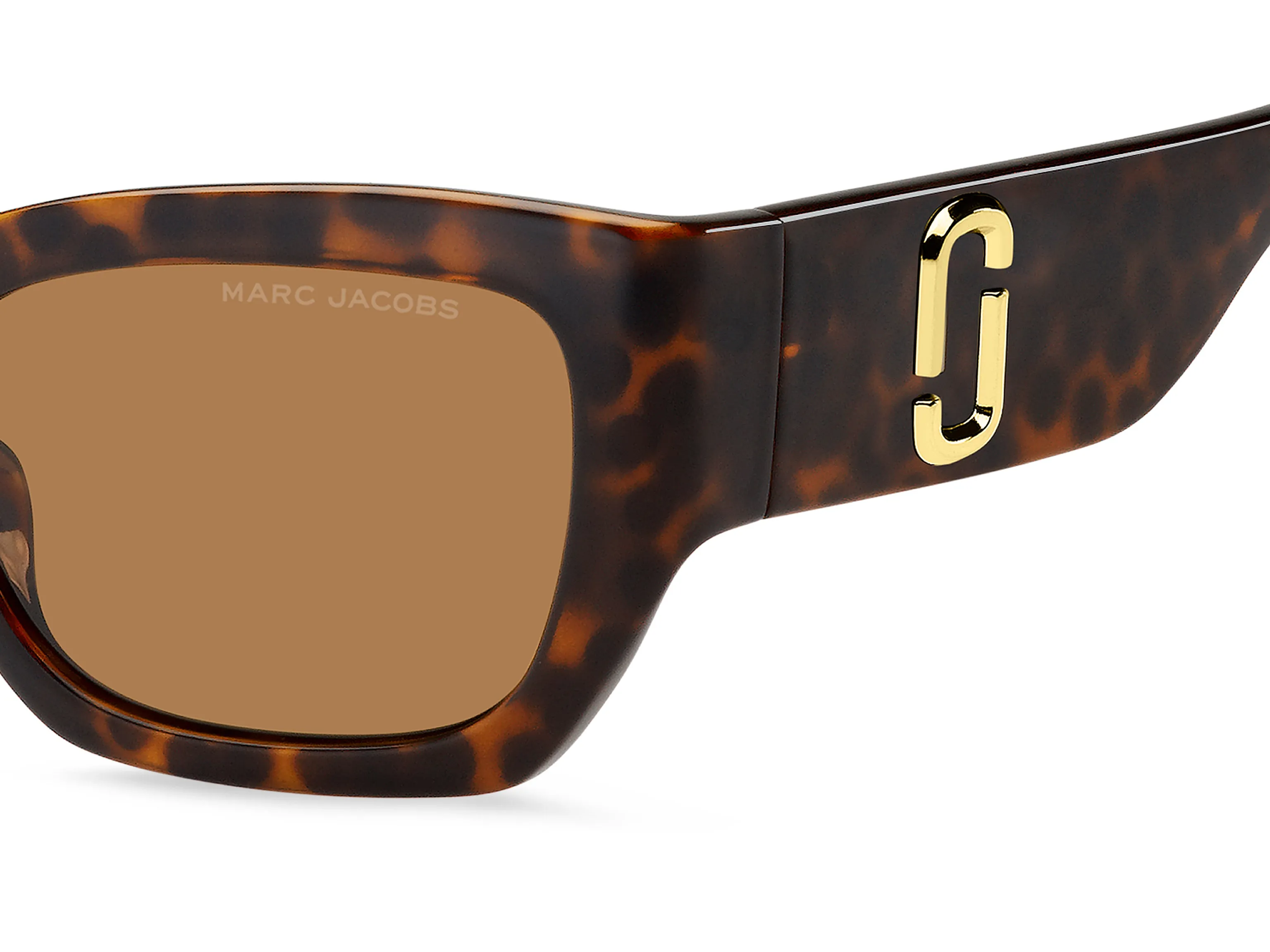 Marc Jacobs MARC 723/S 086/70 Occhiali da sole Iniettato Havana Marrone Cat Eye - immagine 3