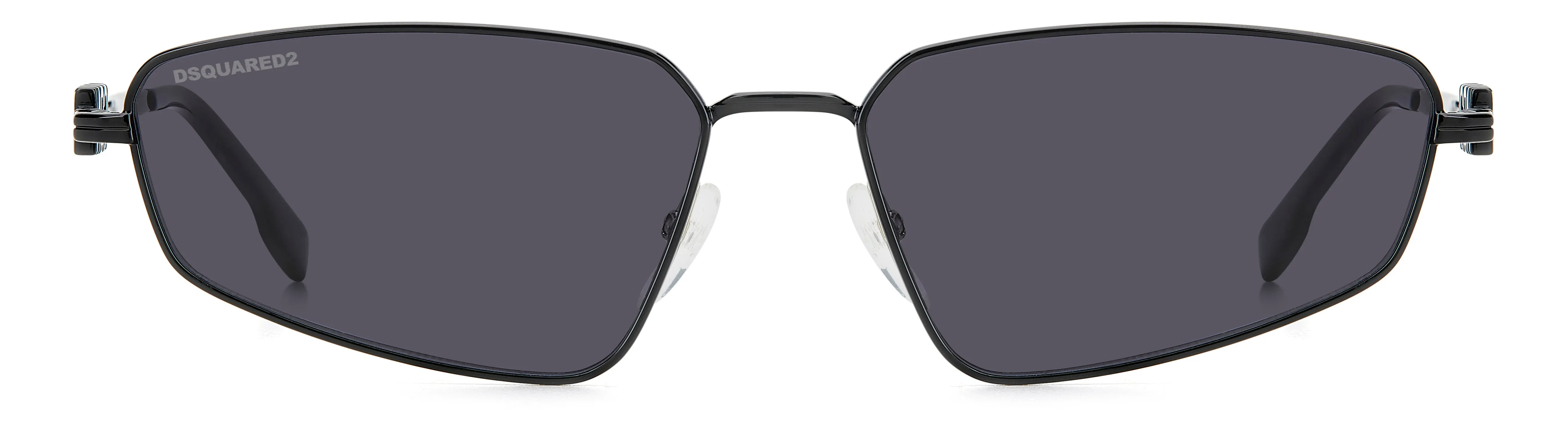 Dsquared2 ICON 0015/S 807/IR Occhiali da sole Metallo Nero Grigio Geometrica Normale - immagine 2