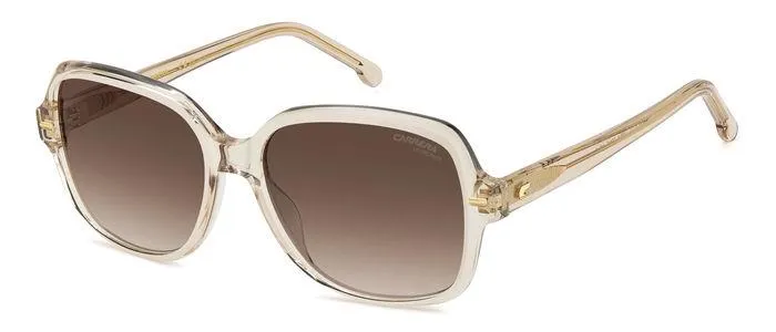 Carrera CARRERA 3028/S HAM/HA Occhiali da sole Acetato Champagne Marrone Squadrata Normale Sfumato - immagine 1