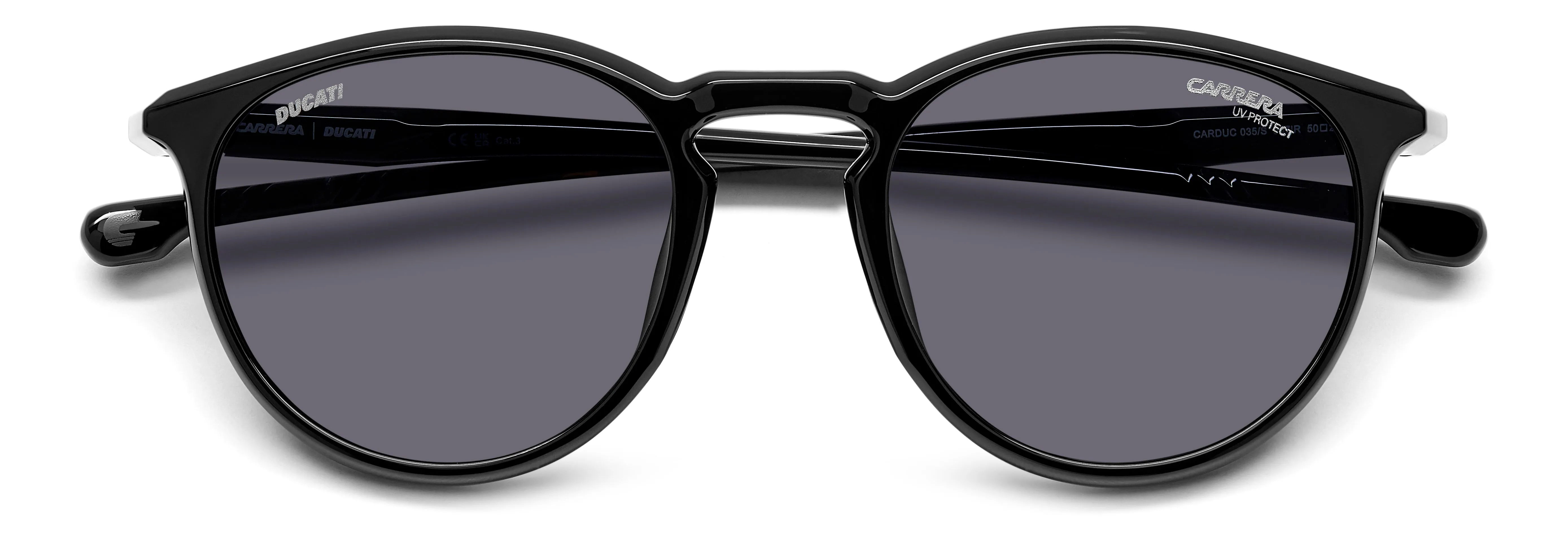 Carrera Ducati CARDUC 035/S 807/IR Occhiali da sole Polyamide Nero Grigio Rotonda - immagine 3