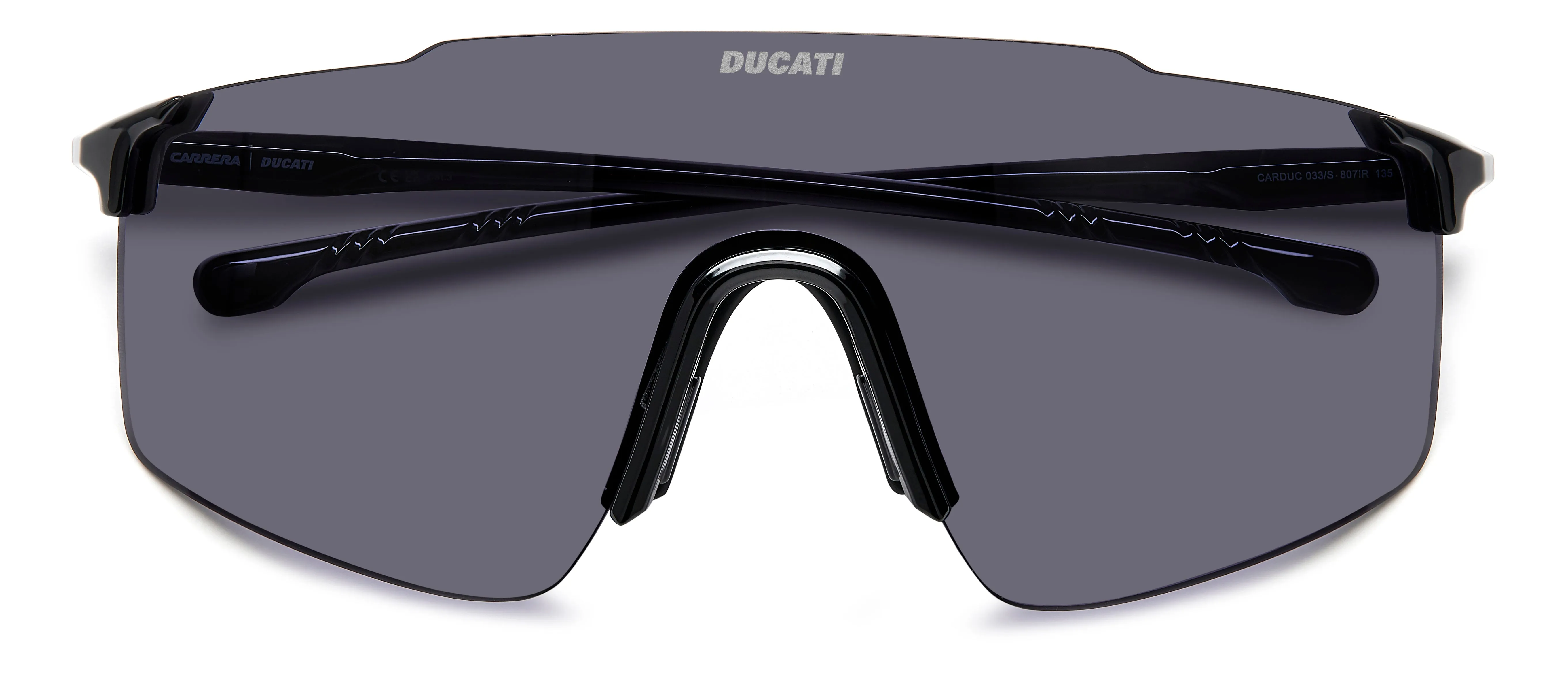Carrera Ducati CARDUC 033/S 807/IR Occhiali da sole Polyamide Nero Grigio Maschera - immagine 3