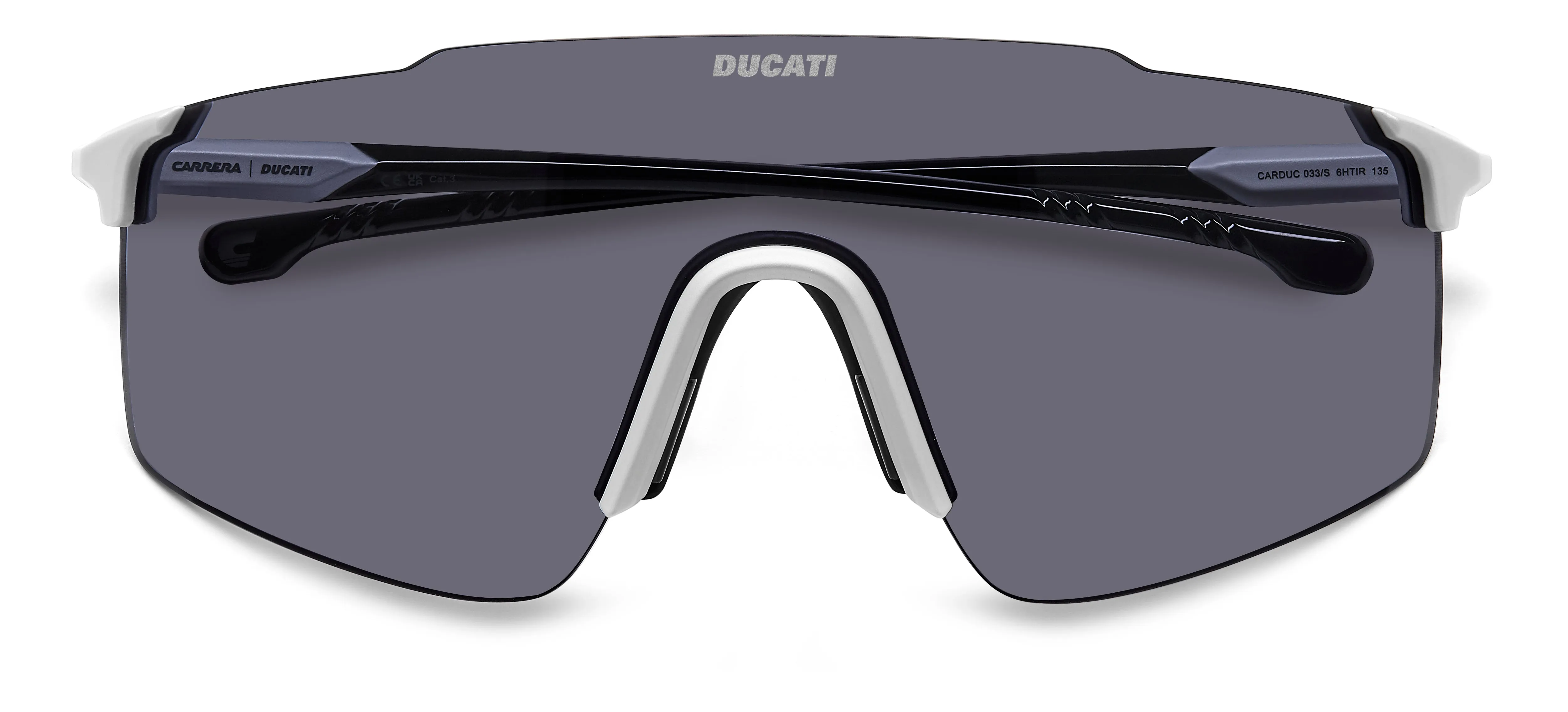 Carrera Ducati CARDUC 033/S 6HT/IR Occhiali da sole Polyamide Bianco Grigio Maschera - immagine 3