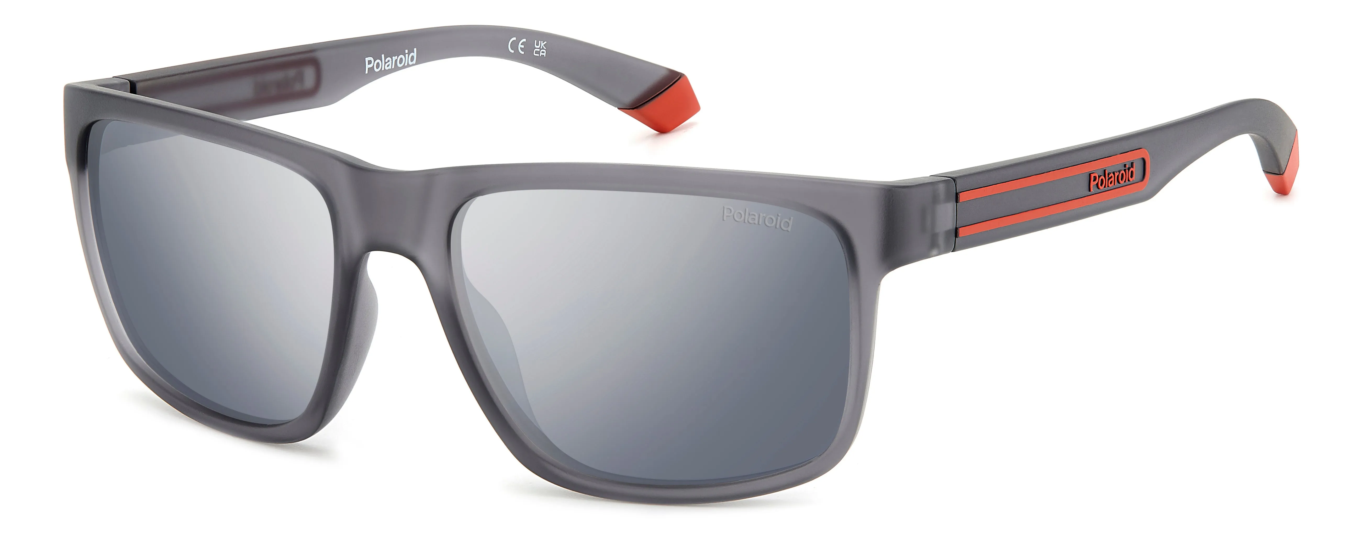 Polaroid PLD 2157/S RIW/EX Occhiali da sole Plastica Grigio Grigio Squadrata Polarizzata Specchiato - immagine 1