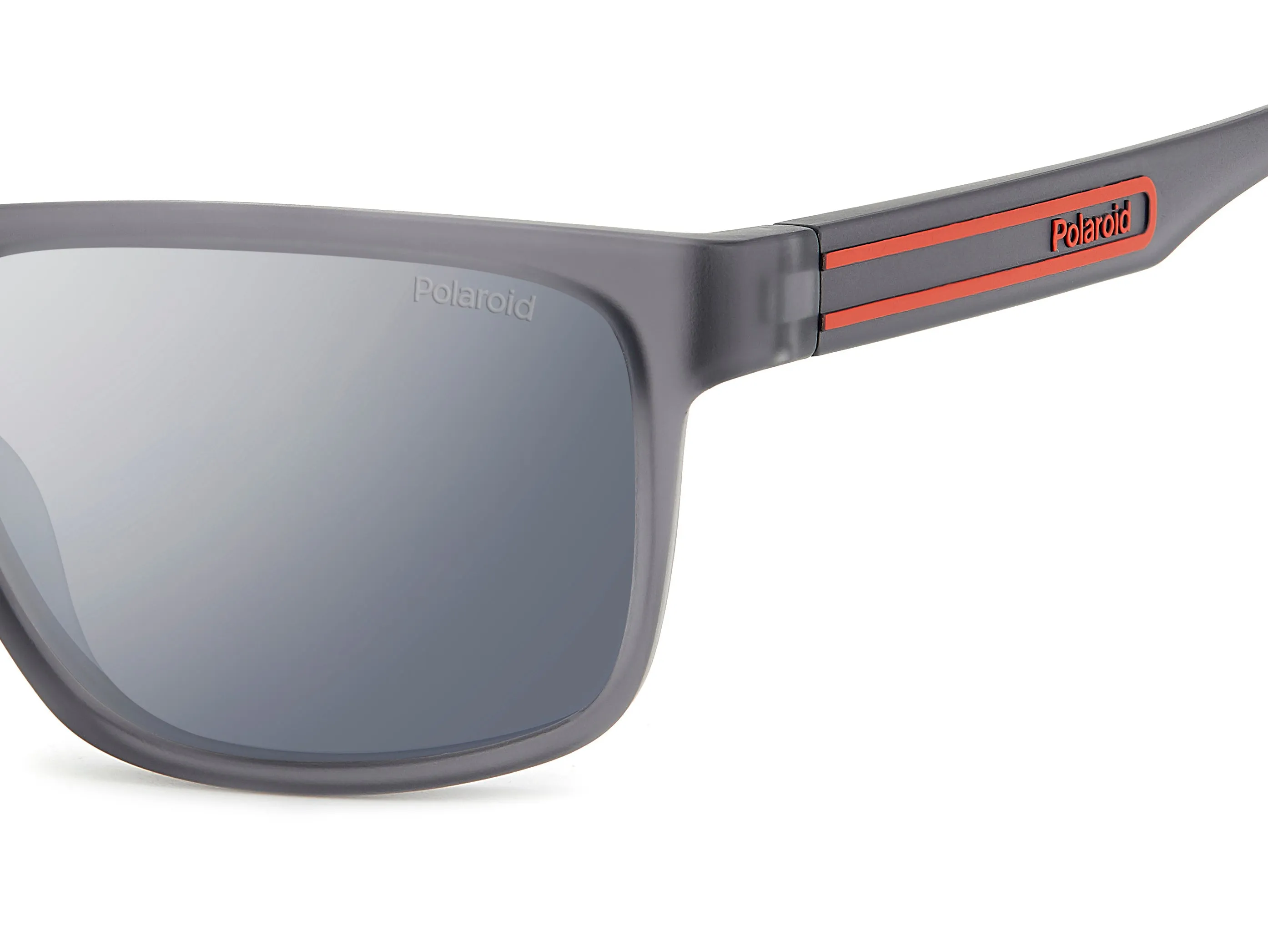 Polaroid PLD 2157/S RIW/EX Occhiali da sole Plastica Grigio Grigio Squadrata Polarizzata Specchiato - immagine 4