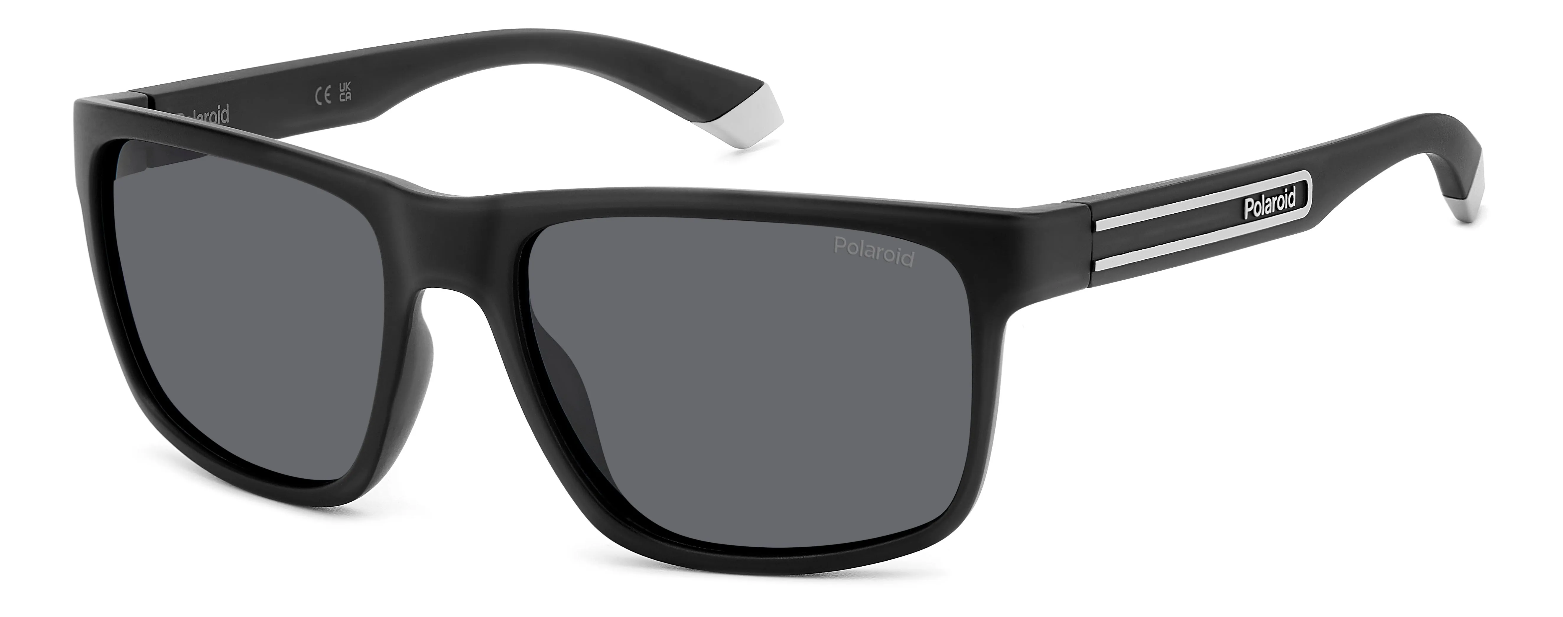 Polaroid PLD 2157/S 003/M9 Occhiali da sole Plastica Nero Grigio Squadrata Polarizzata - immagine 1