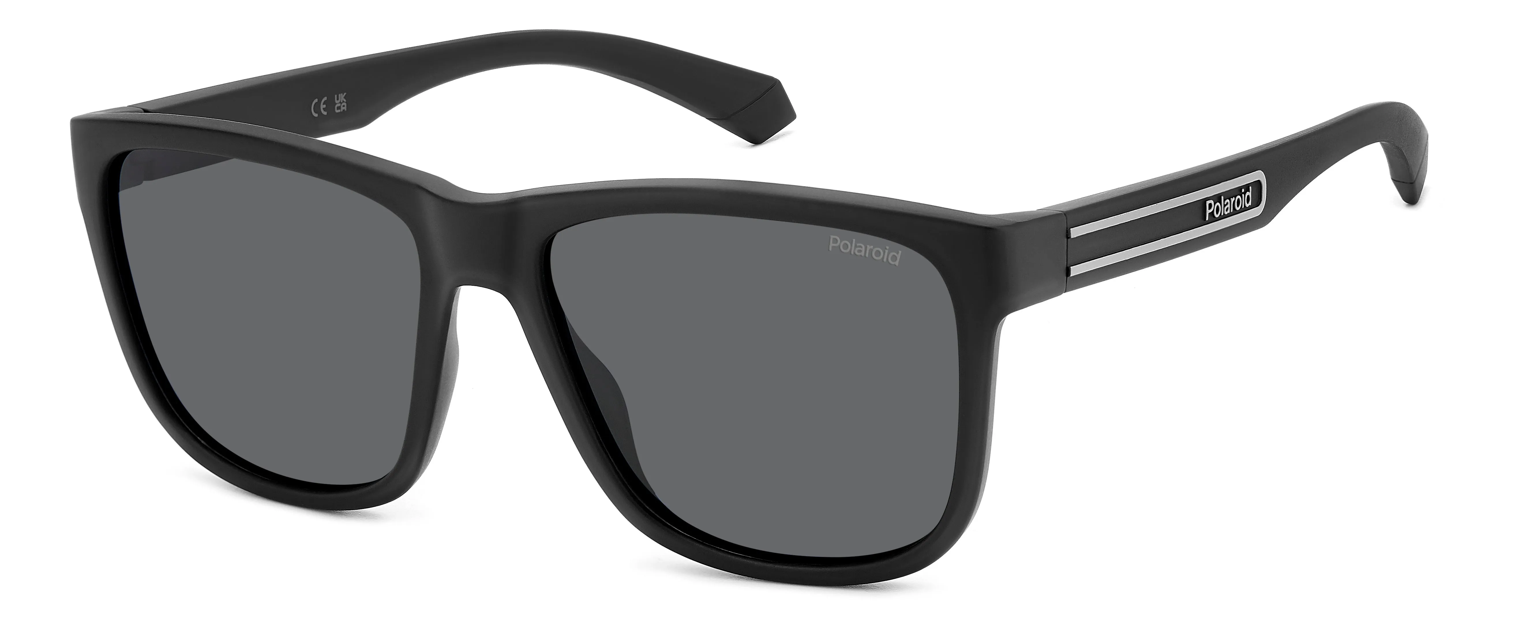 Polaroid PLD 2155/S 003/M9 Occhiali da sole Policarbonato Nero Grigio Squadrata Polarizzata - immagine 1