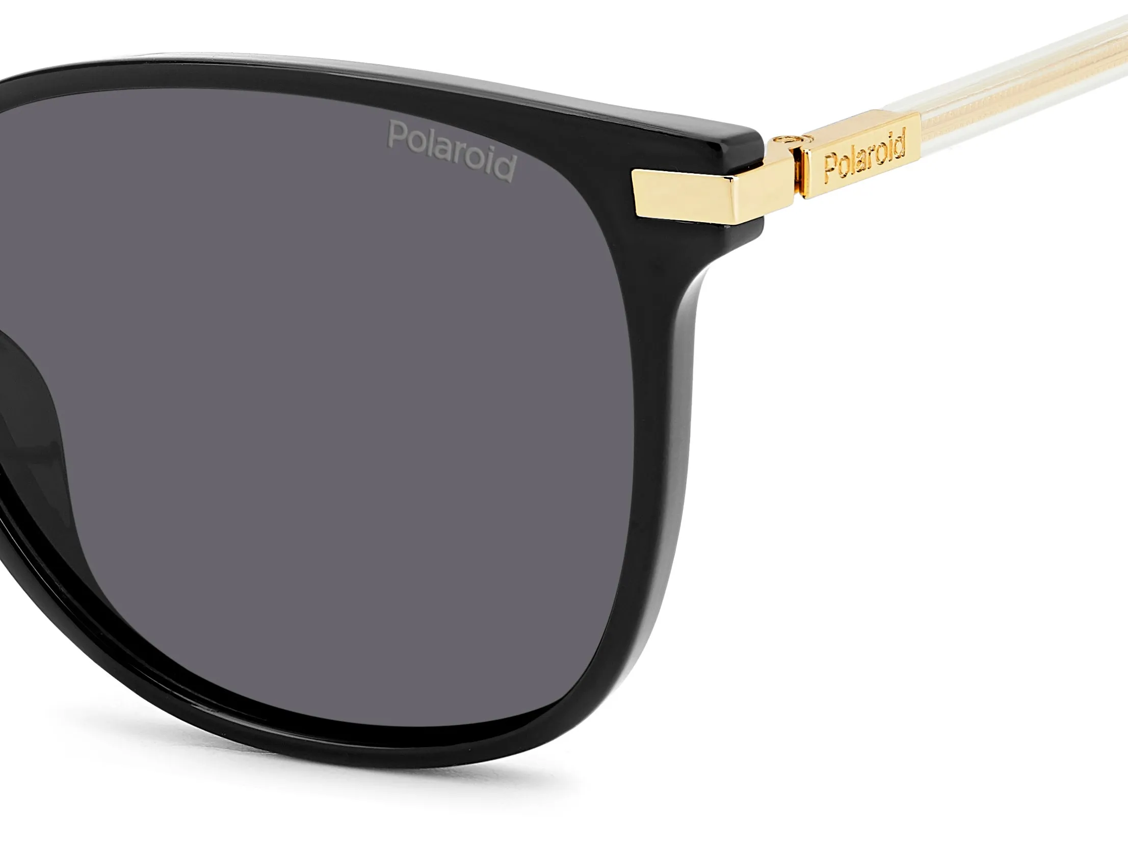 Polaroid PLD 4170/G/S/X 2F7/M9 Occhiali da sole Policarbonato Nero Grigio Squadrata Polarizzata - immagine 4