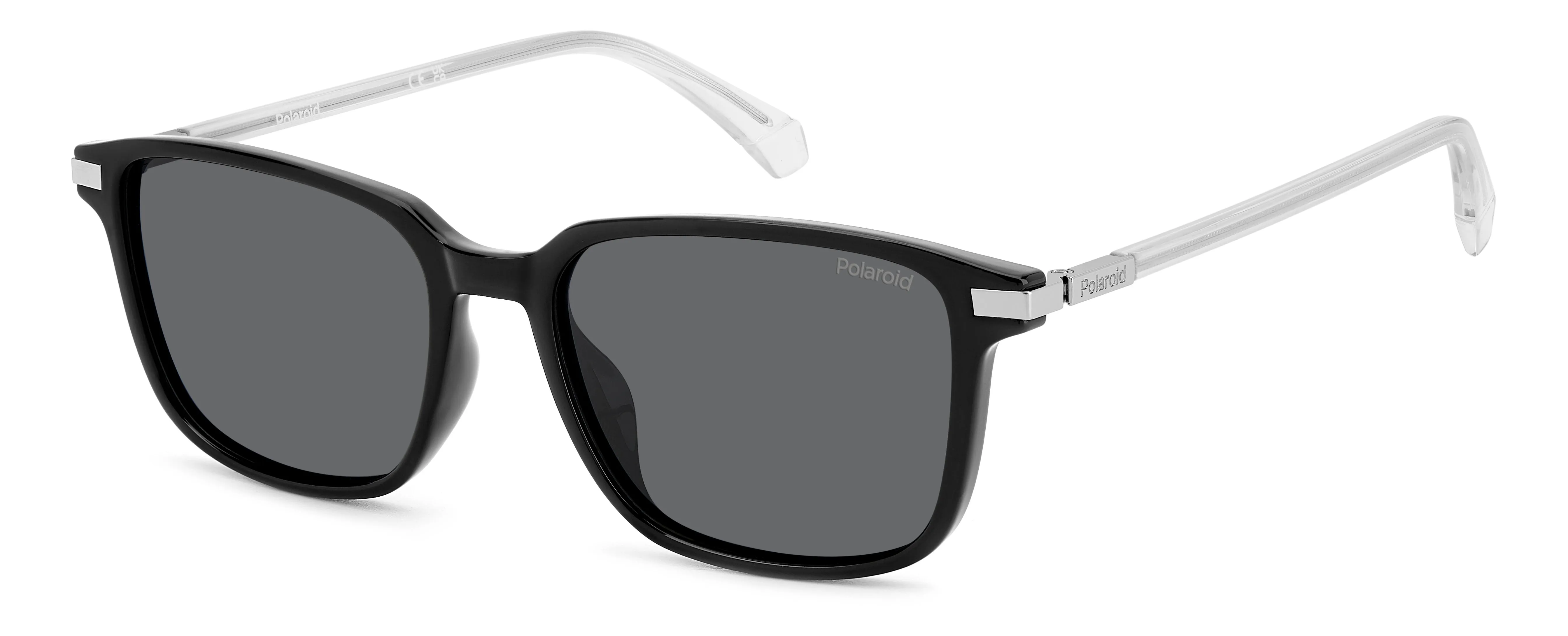 Polaroid PLD 4169/G/S/X 807/M9 Occhiali da sole Policarbonato Nero Grigio Squadrata Polarizzata - immagine 1