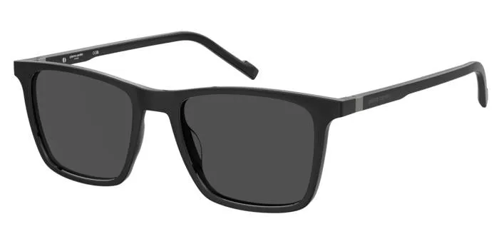 Pierre Cardin P.C. 6275/S 807/IR Occhiali da sole Acetato Nero Grigio Geometrica Normale - immagine 1