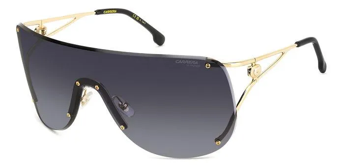 Carrera CARRERA 3006/S RHL/9O Occhiali da sole Metallo Oro Grigio Maschera Normale Sfumato - immagine 1