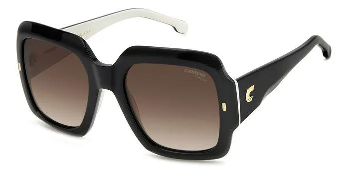 Carrera CARRERA 3004/S 80S/HA Occhiali da sole Acetato Nero Marrone Squadrata Normale Sfumato - immagine 1