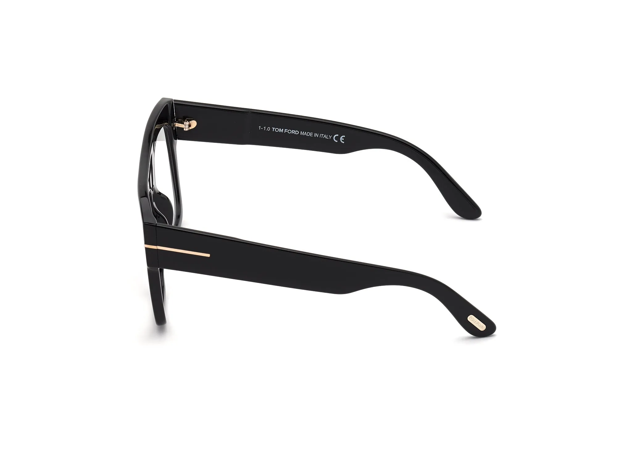 TOM FORD FT0847 RENEE 1 Occhiali da sole Acetato Nero Chiara Squadrata Normale - immagine 2