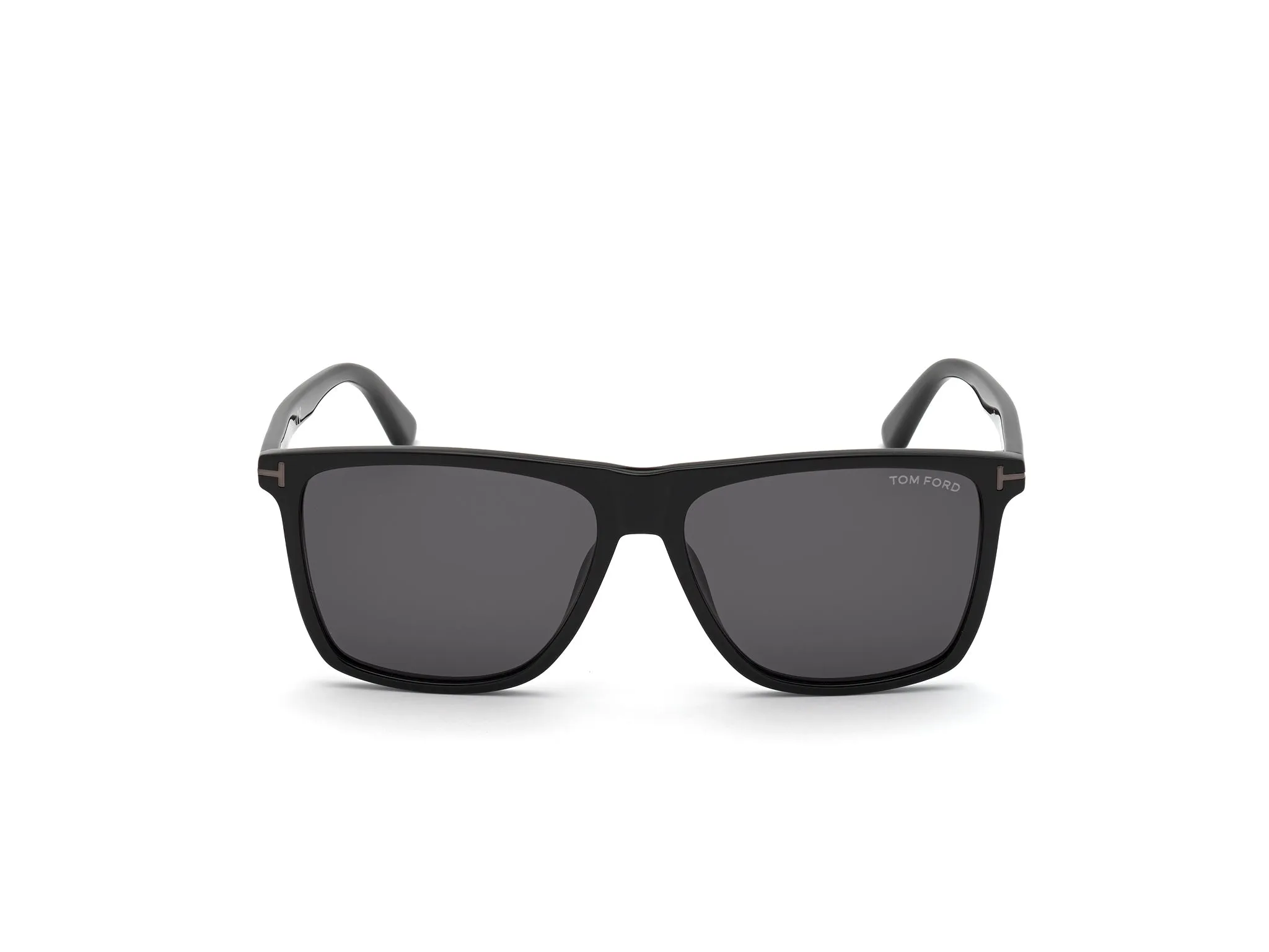 TOM FORD FT0832-N FLETCHER 01A Occhiali da sole Acetato Nero Grigio Squadrata Normale - immagine 3