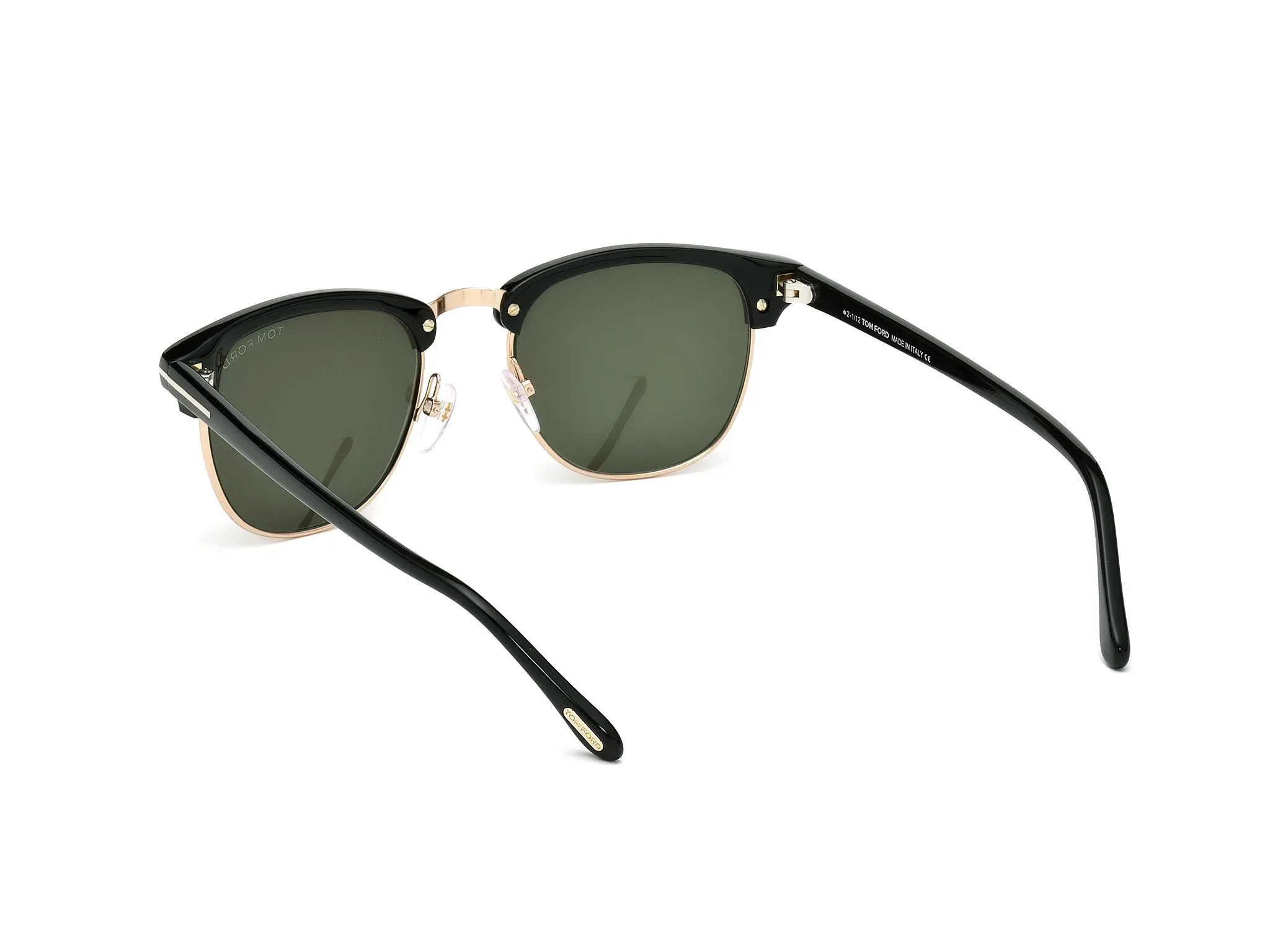 TOM FORD FT0248 HENRY 52A Occhiali da sole Acetato Havana scuro Fumo Squadrata Normale - immagine 3