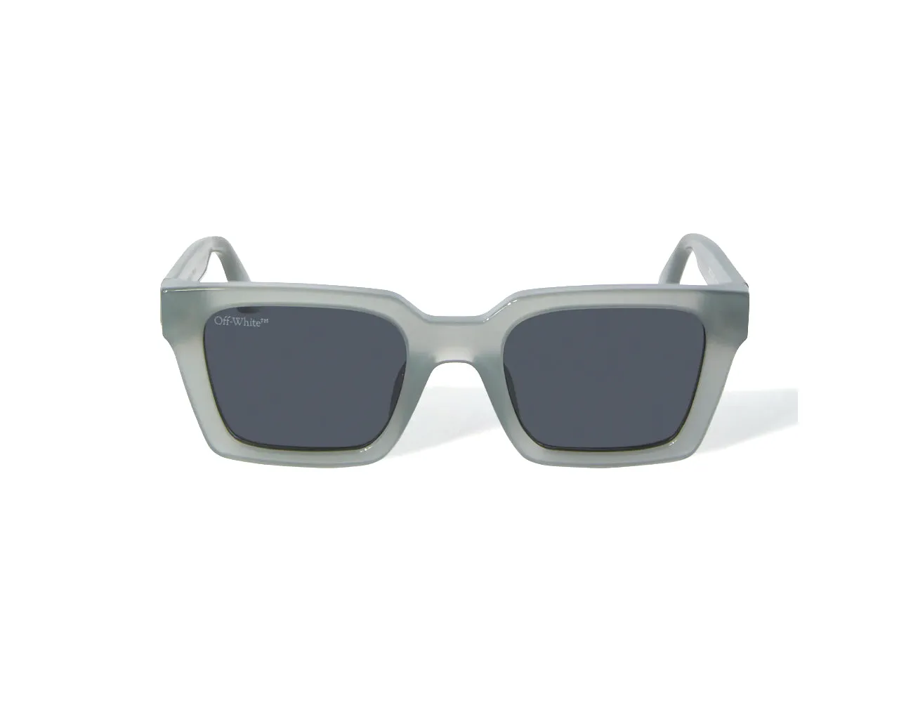 Off-White Unisex OERI086 Palermo 0907 grey Occhiali da sole Acetato Grigio Grigio Squadrata Normale - immagine 2