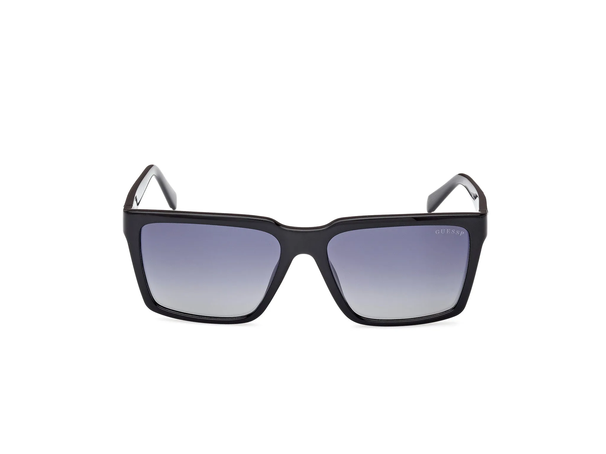 Guess GU00084 01D Occhiali da sole Iniettato Nero Grigio Squadrata Polarizzata - immagine 3