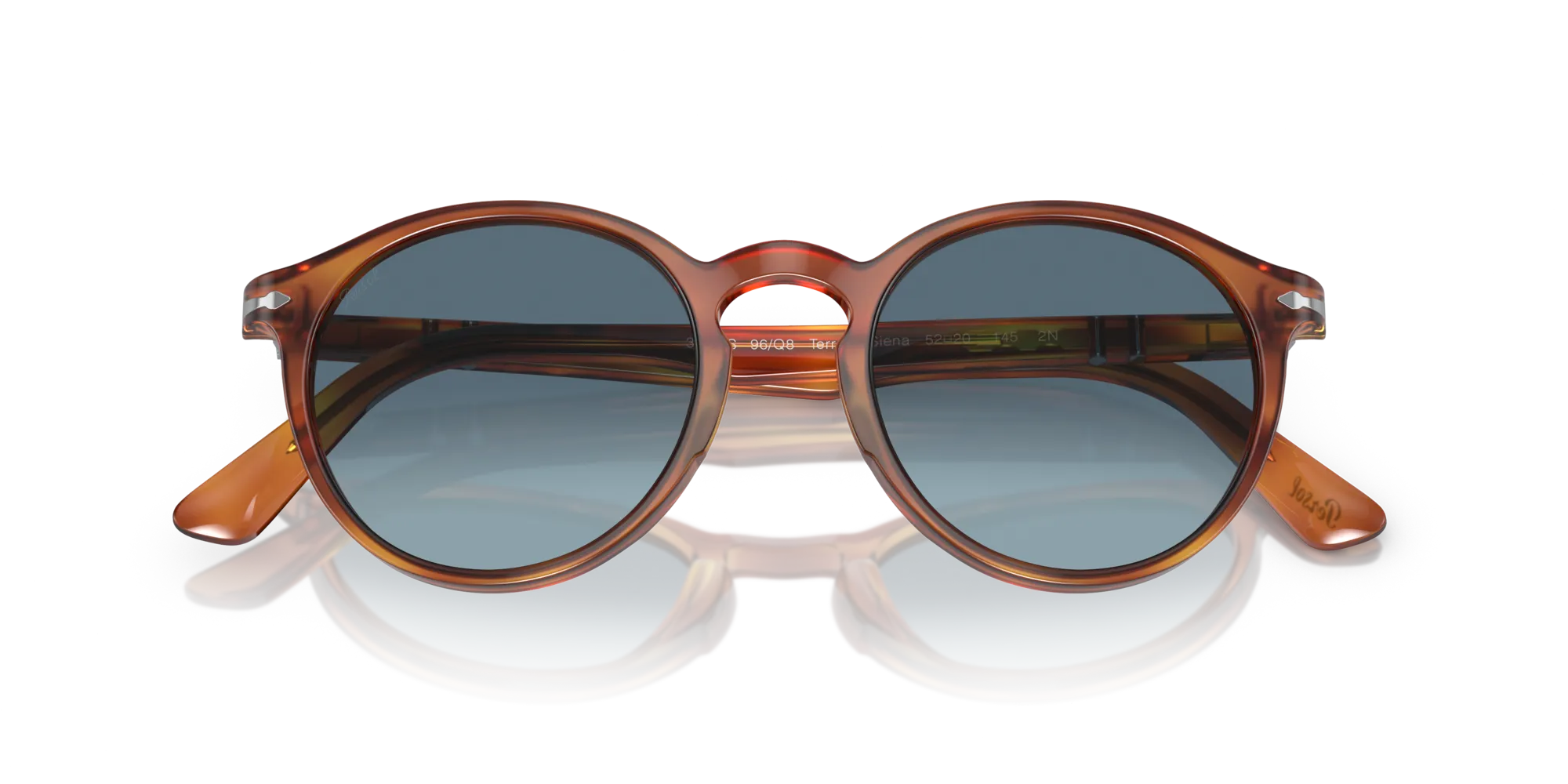 Persol PO3171S 96/Q8 Occhiali da sole Plastica Havana Pantos Normale - immagine 2