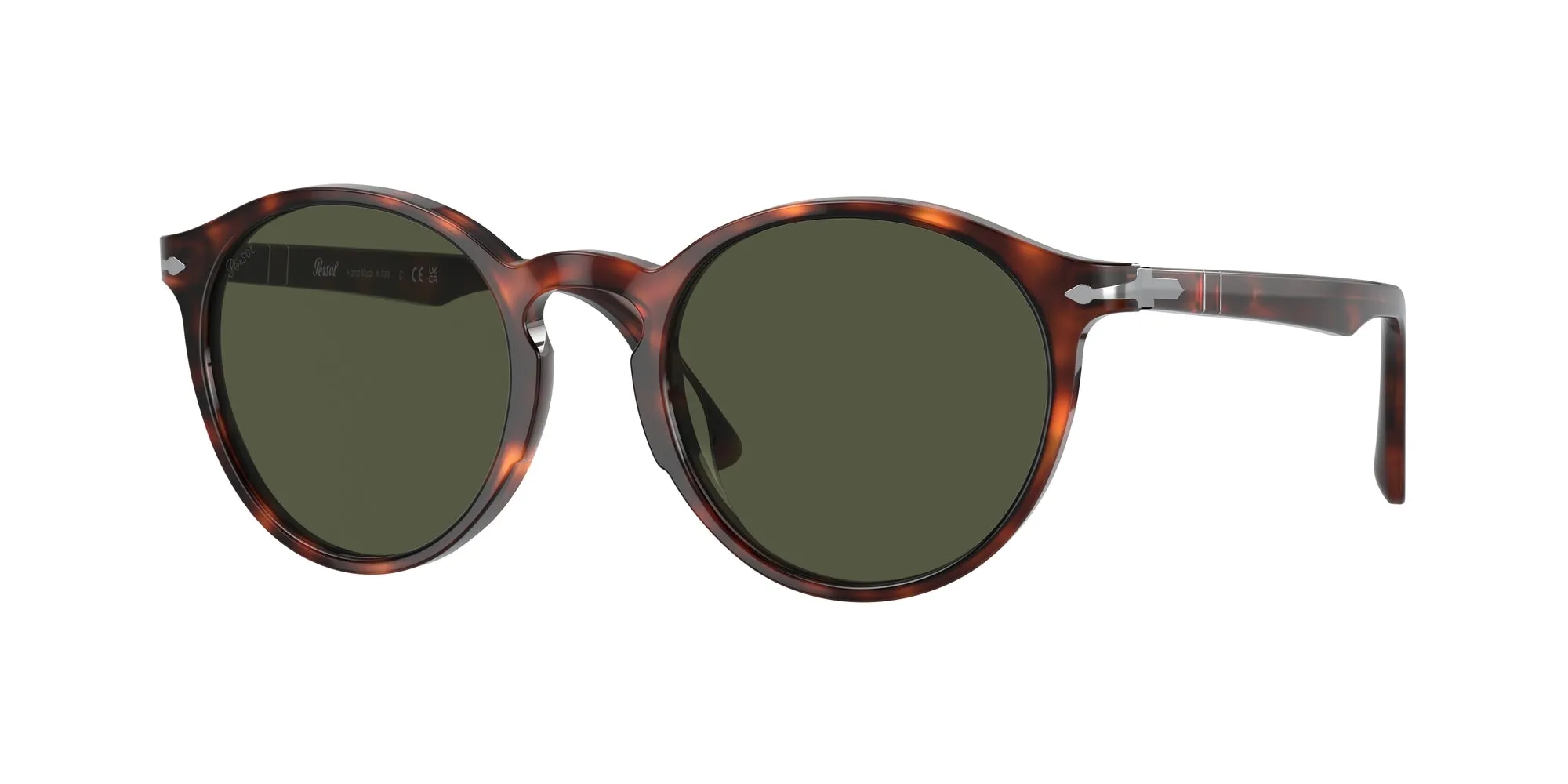 Persol PO3171S 24/31 Occhiali da sole Plastica Havana Pantos Normale - immagine 1