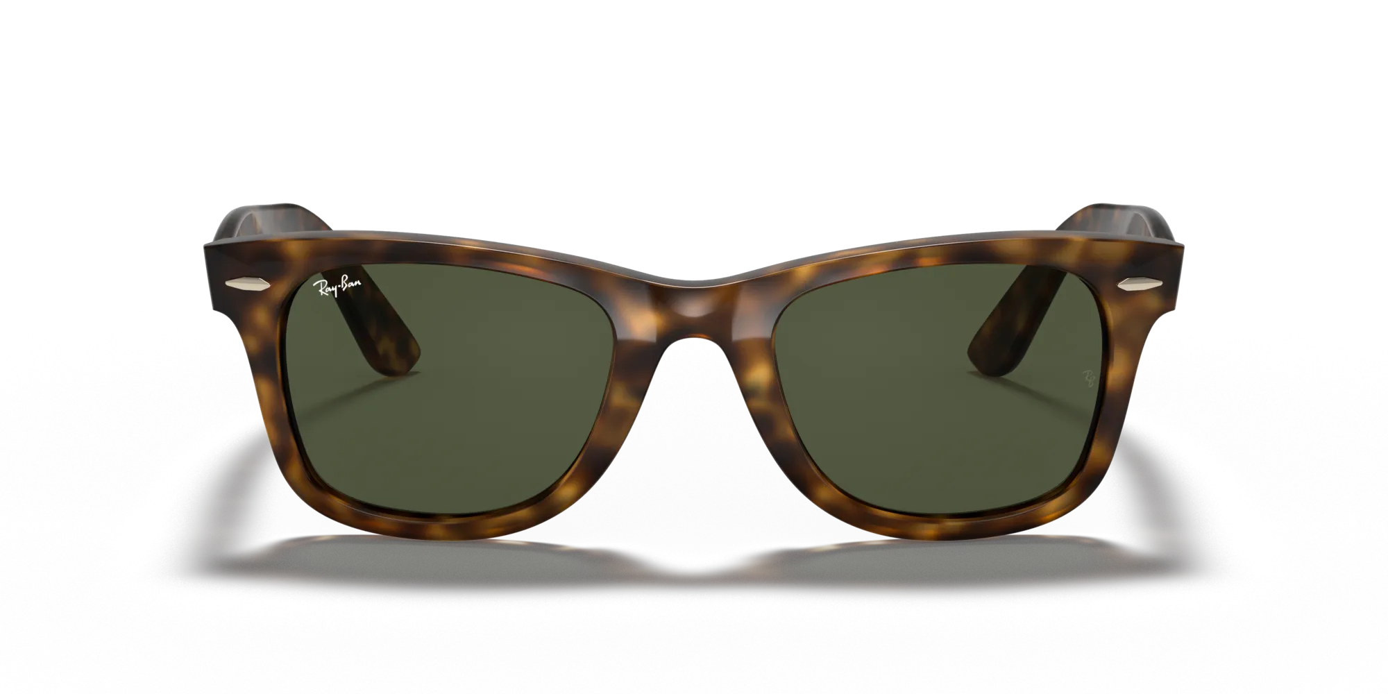 Ray - Ban RB4340 WAYFARER EASE 710 Occhiali da sole Iniettato Tartaruga G15 Squadrata Normale - immagine 3