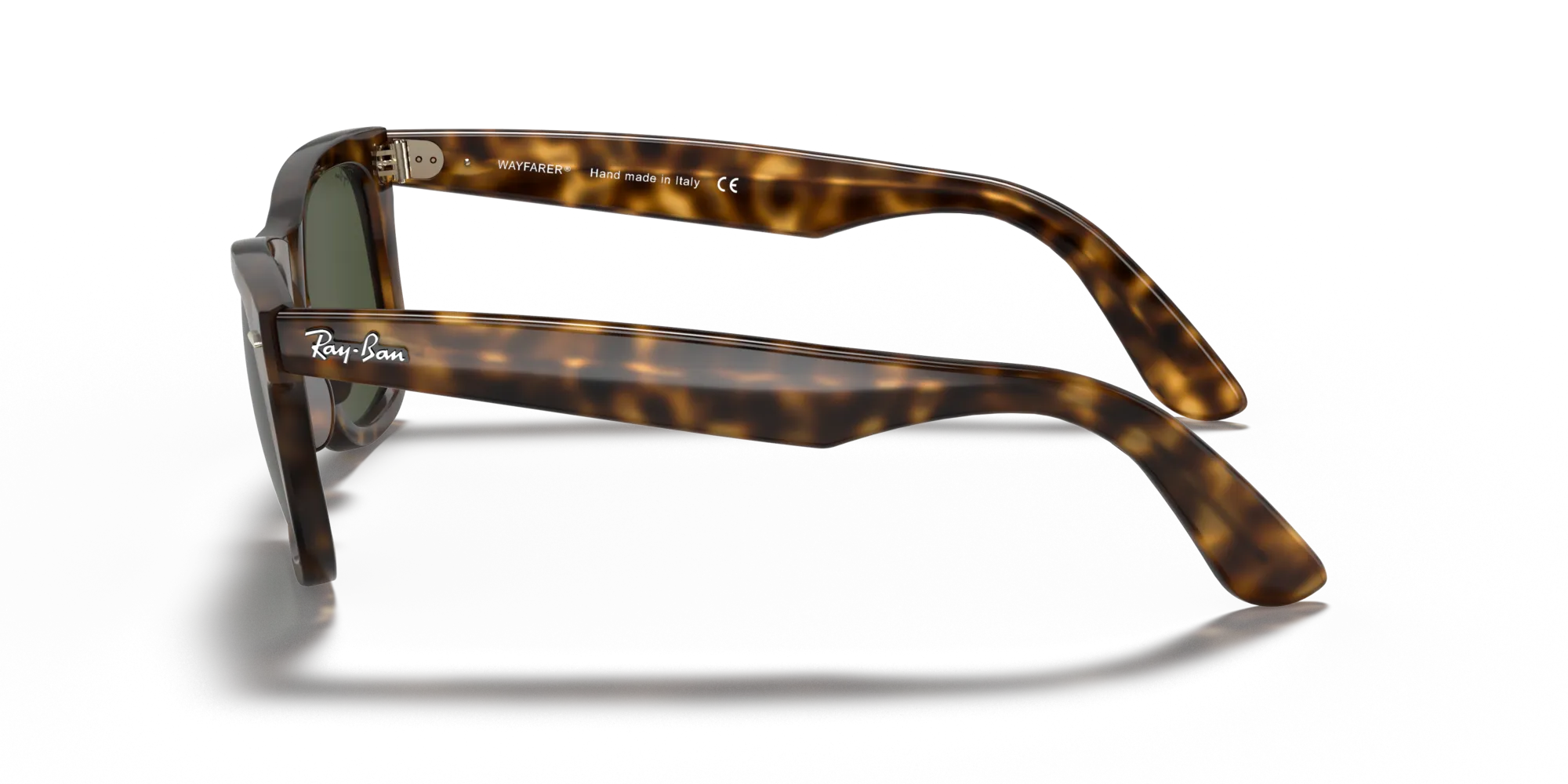 Ray - Ban RB4340 WAYFARER EASE 710 Occhiali da sole Iniettato Tartaruga G15 Squadrata Normale - immagine 4