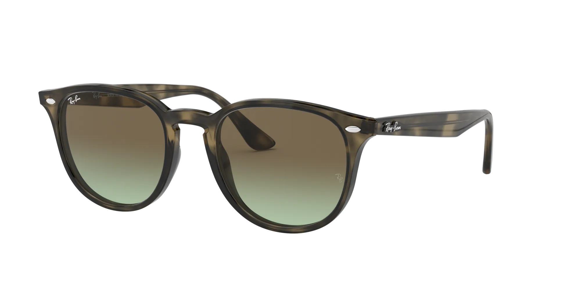Ray - Ban RB4259 731/E8 Occhiali da sole Iniettato Tartaruga Marrone Pantos Normale Sfumato - immagine 1